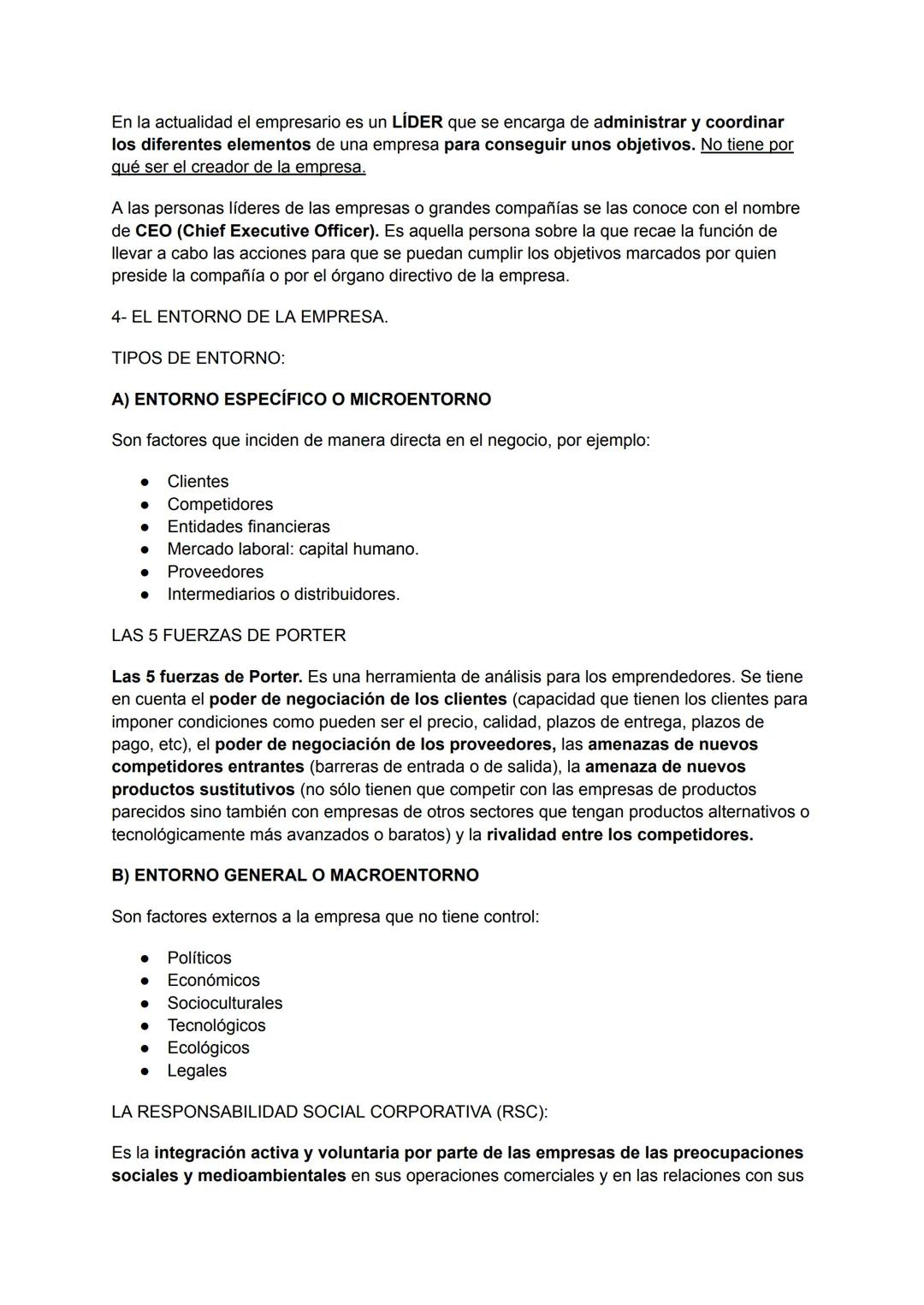 TEMA 2 - EL EMPRENDIMIENTO
1- LA PERSONA EMPRENDEDORA
Una persona emprendedora es aquella que, a partir de una idea innovadora, ve una
oport
