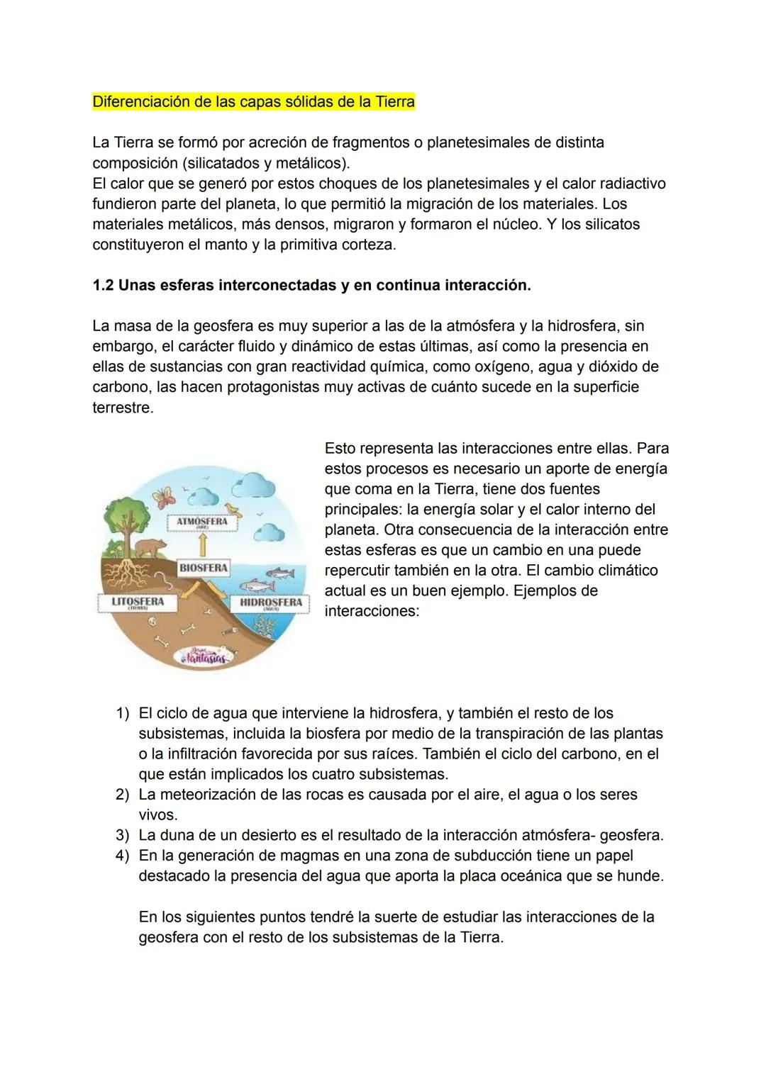 1. Sistema tierra
El planeta tierra es considerado un sistema porque es un grupo de partes que
interactúan y forman un todo
complejo.
Utiliz
