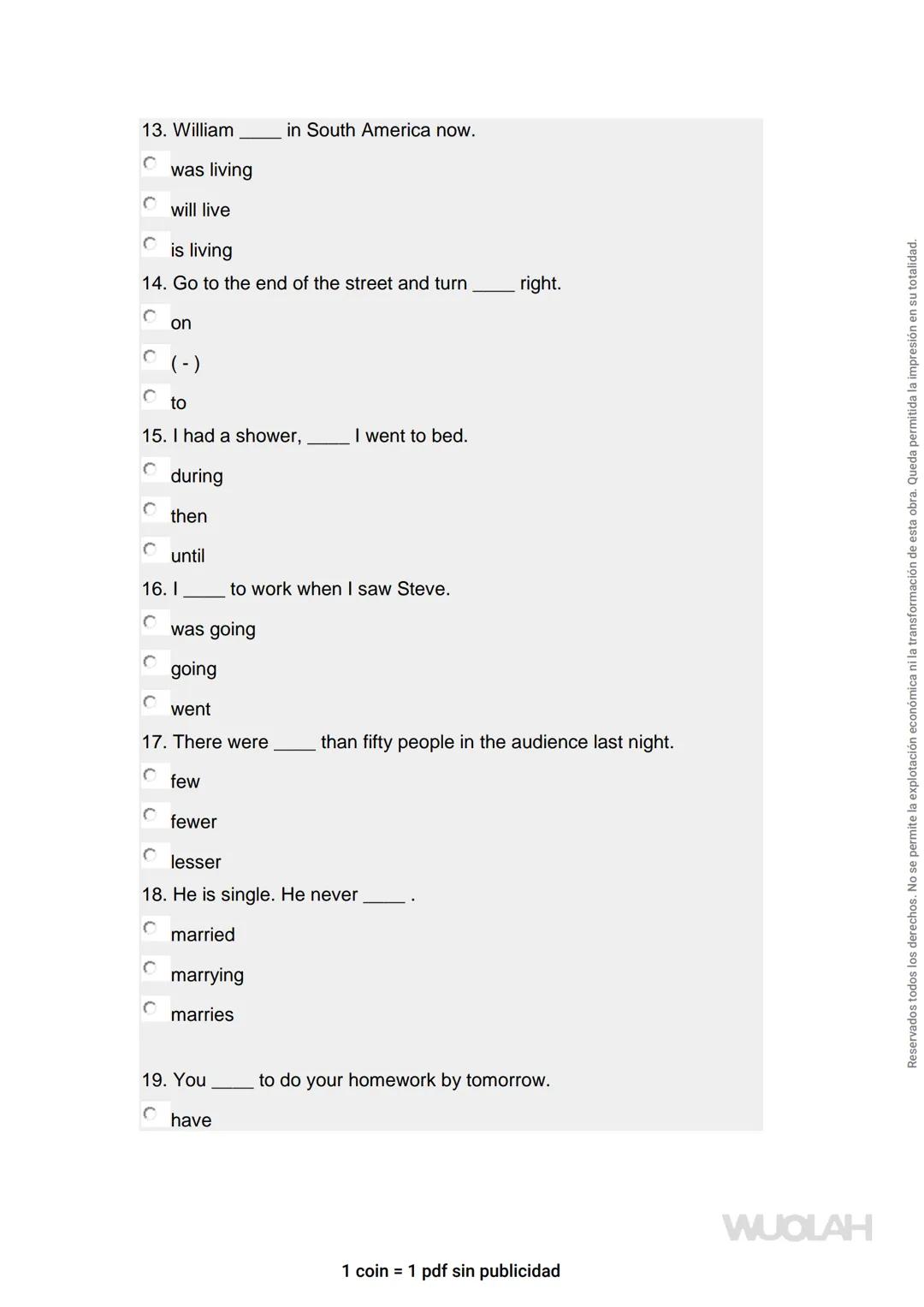 WUOLAH
APTIS GRAMMAR AND VOCABULARY 1 (... 
daviddp1994
Inglés B2
1° Idiomas
Comunidades para la Vida
antes
Descarga sin publi
con 1 coin
W