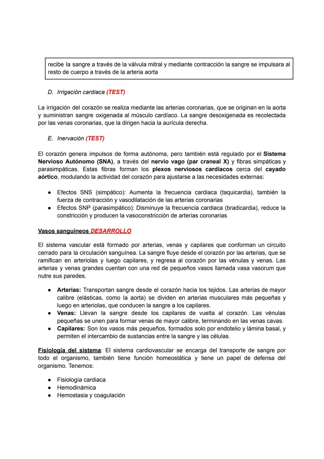 Tema 8. Sistema cardiovascular
El sistema cardiovascular es el encargado de que la sangre circule constantemente por todo el
organismo. La s