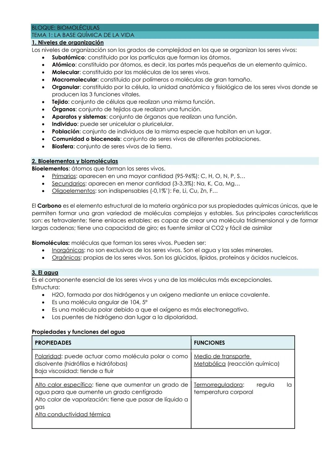 BIOMOLÉCULAS