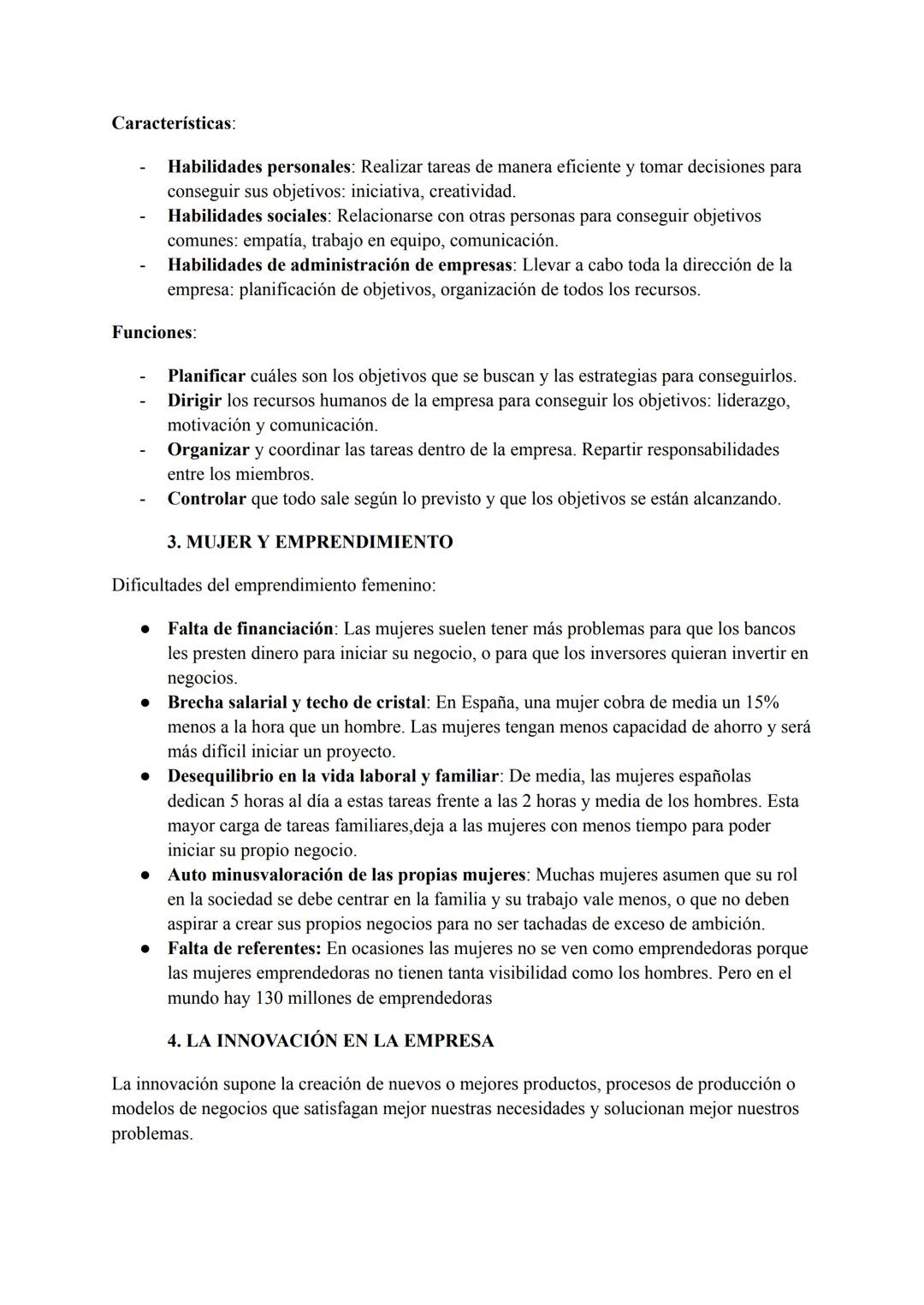 TEMARIO SELECTIVIDAD ECONOMÍA
1. EL EMPRENDEDOR
(2 preguntas a elegir 1)
Es una persona que tiene la capacidad de identificar una oportunid