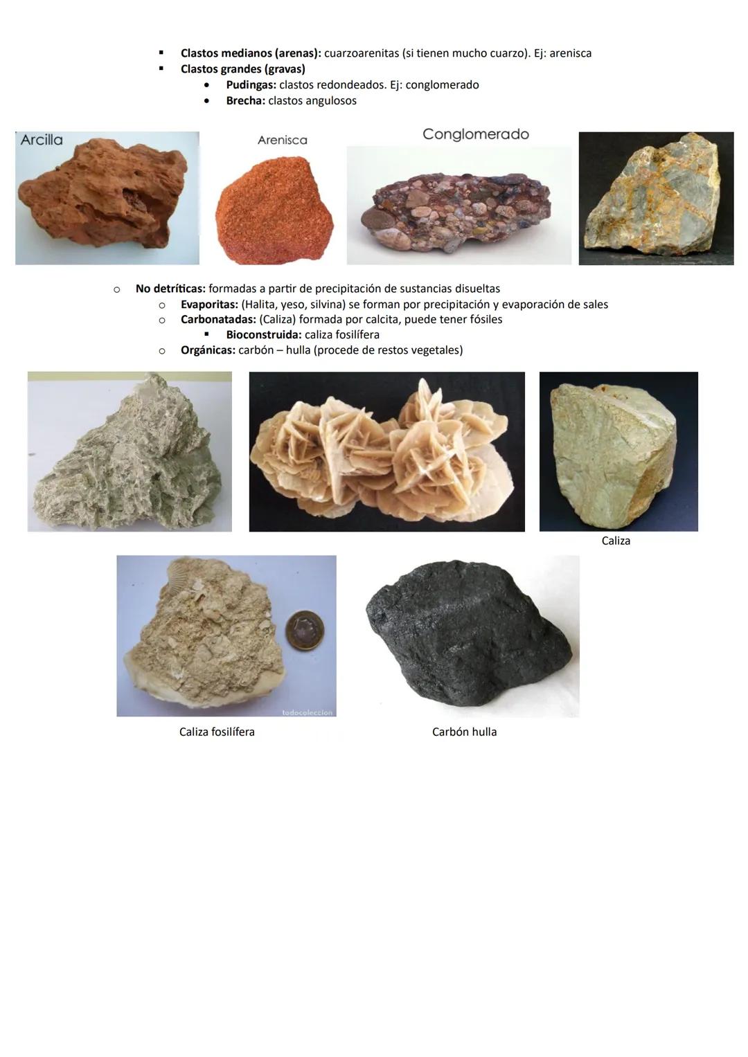 Tema 1.2: Rocas y minerales
Minerales y rocas: todas las rocas están formadas por uno o más minerales
Minerales:
* Sustancia sólida
* Inorgá