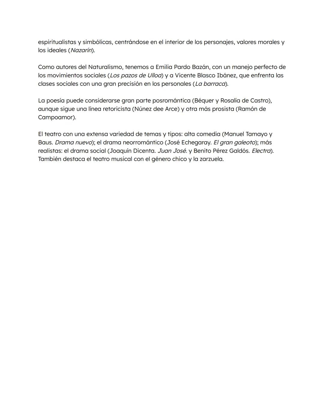 TEMA 1. REALISMO Y NATURALISMO: LA NOVELA. LA POESÍA
Y EL TEATRO EN LA SEGUNDA MITAD DEL SIGLO XIX.
El Realismo es un movimiento artístico y