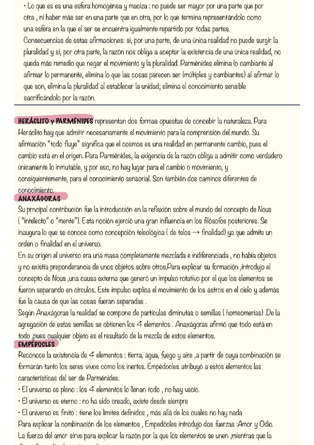 TEMA 1
EL ORIGEN DEL COSMOS EN LOS PRESOCRÁTICOS
Cuando nos referimos a los presocráticos deberíamos referirnos a unos filósofos anteriores