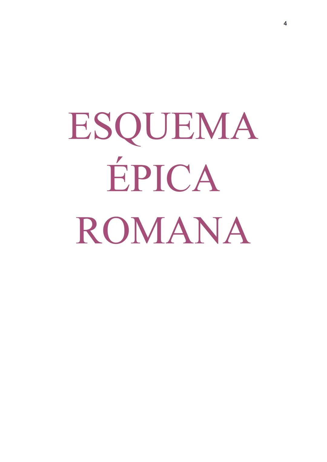 RESUMEN
LITERATURA
LATIN
2º BACH TEMA 1.
LA ÉPICA
ROMANA La épica es un género literario de carácter narrativo y poético que relata hazañas