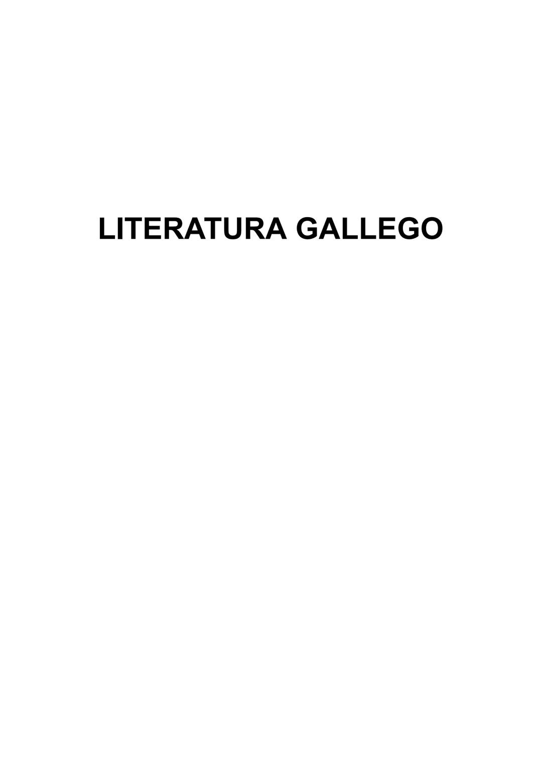 ## LITERATURA GALLEGO # Tema 1: A poesía das Irmandades da Fala. Características, autores e obras representativas.
Na dúas primeiras década