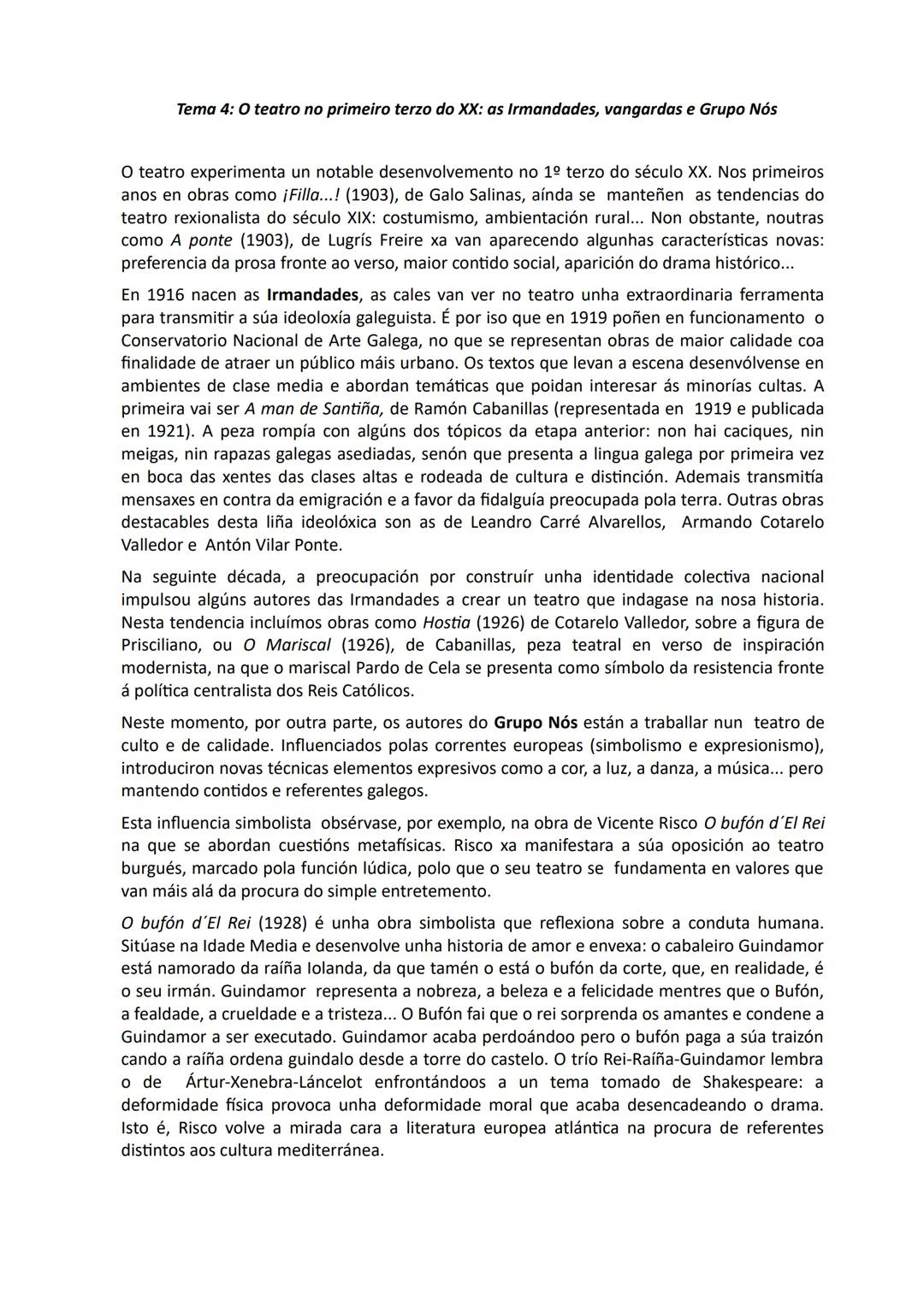 ## LITERATURA GALLEGO # Tema 1: A poesía das Irmandades da Fala. Características, autores e obras representativas.
Na dúas primeiras década