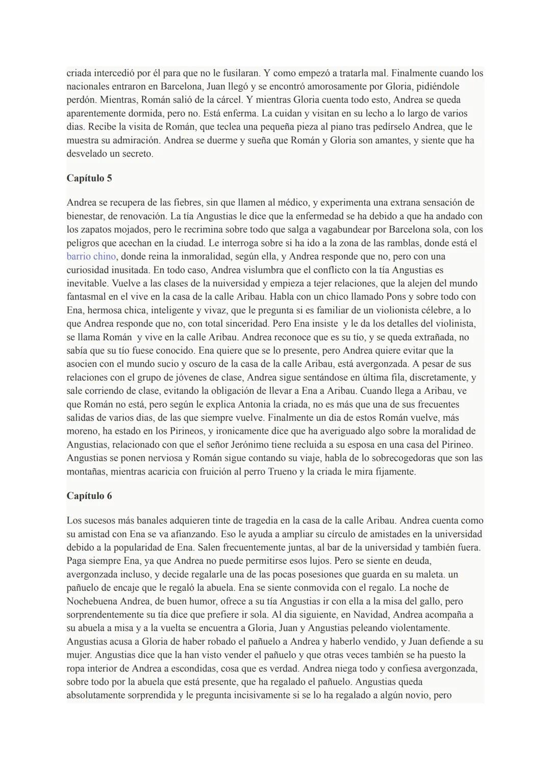 Resumen Novela Nada, Carmen Laforet: resumen por capítulos
Nada es una novela de la escritora Carmen Laforet (1921-2004) publicada en 1945 y