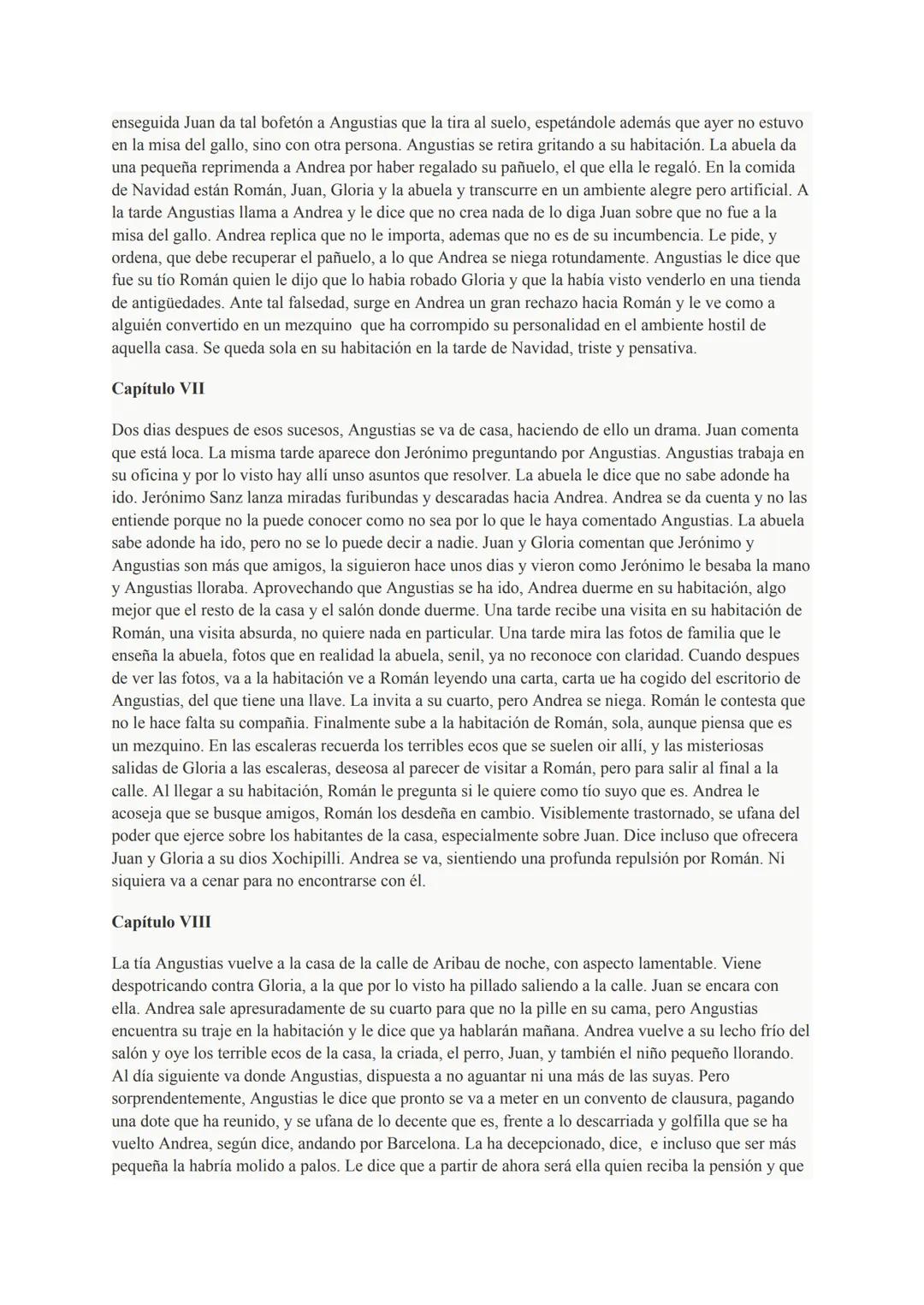 Resumen Novela Nada, Carmen Laforet: resumen por capítulos
Nada es una novela de la escritora Carmen Laforet (1921-2004) publicada en 1945 y