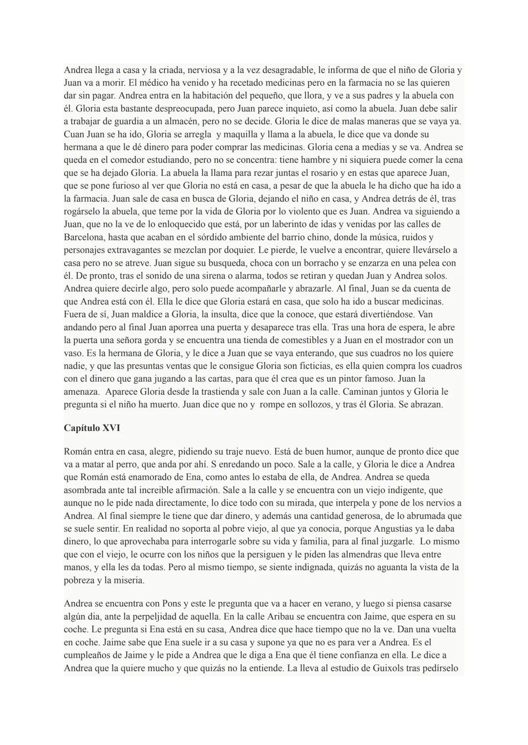 Resumen Novela Nada, Carmen Laforet: resumen por capítulos
Nada es una novela de la escritora Carmen Laforet (1921-2004) publicada en 1945 y