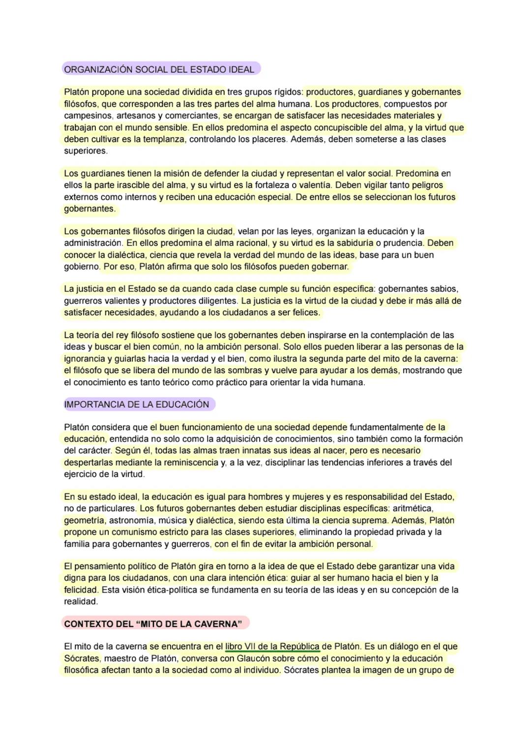 ## PLATÓN
Platón fue uno de los pensadores más importantes de la historia, abordando temas como la
metafísica, la epistemología, la ética y