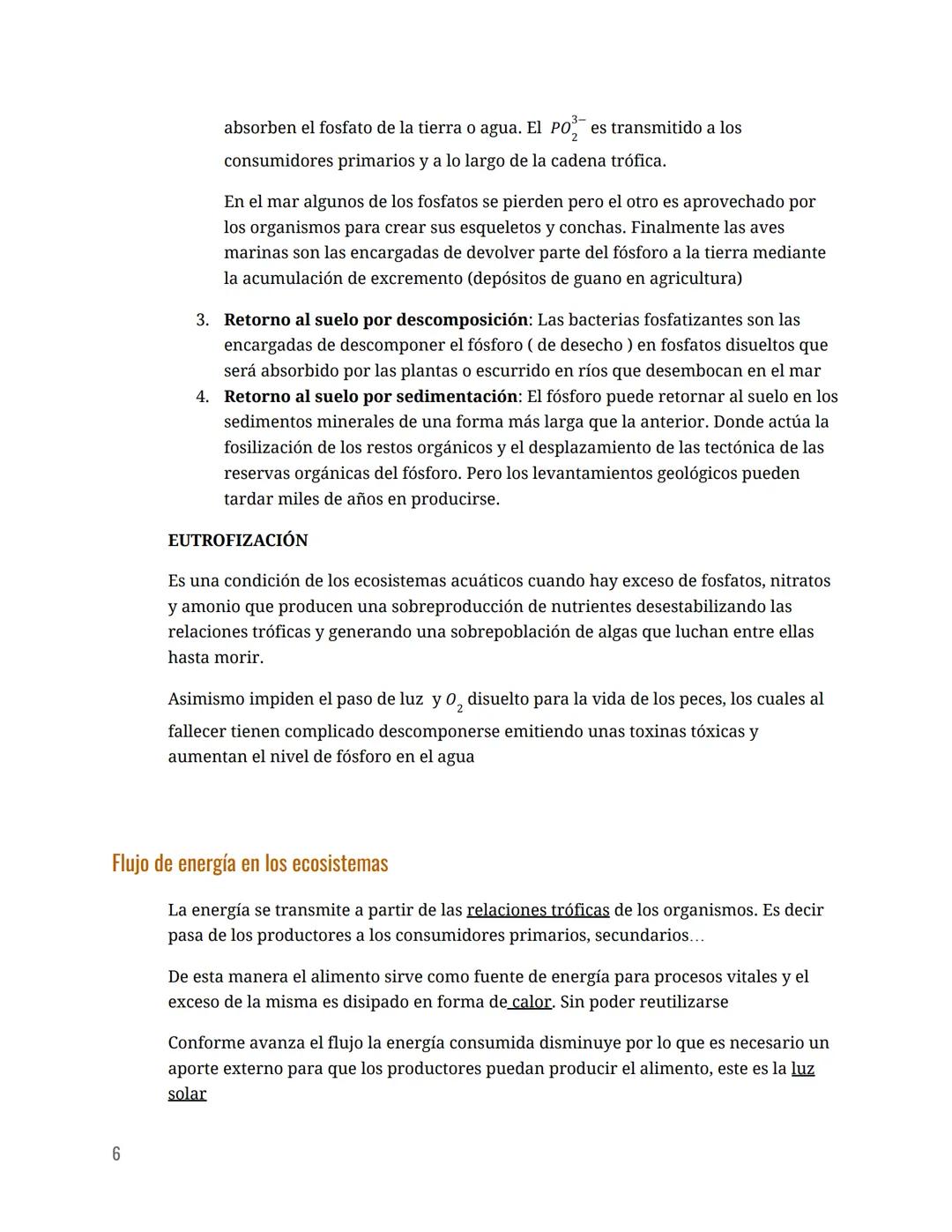 Flujo de materia y energía en
los sistemas
(tema 4 biología)
Ecosistemas
Un ecosistema es el conjunto de organismos en un entorno donde comp