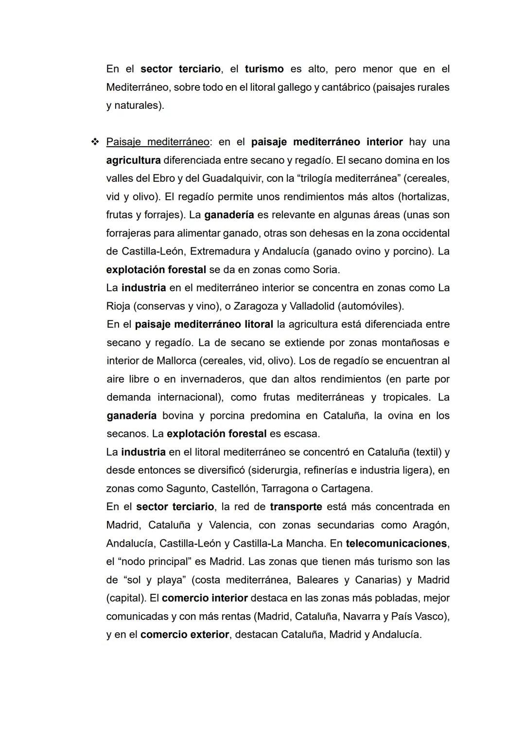 Tema 5 - Paisajes naturales y medio ambiente
Temas (1, 2) y epígrafes (a, b, c) que nos pueden preguntar:
1) Los paisajes naturales en Españ