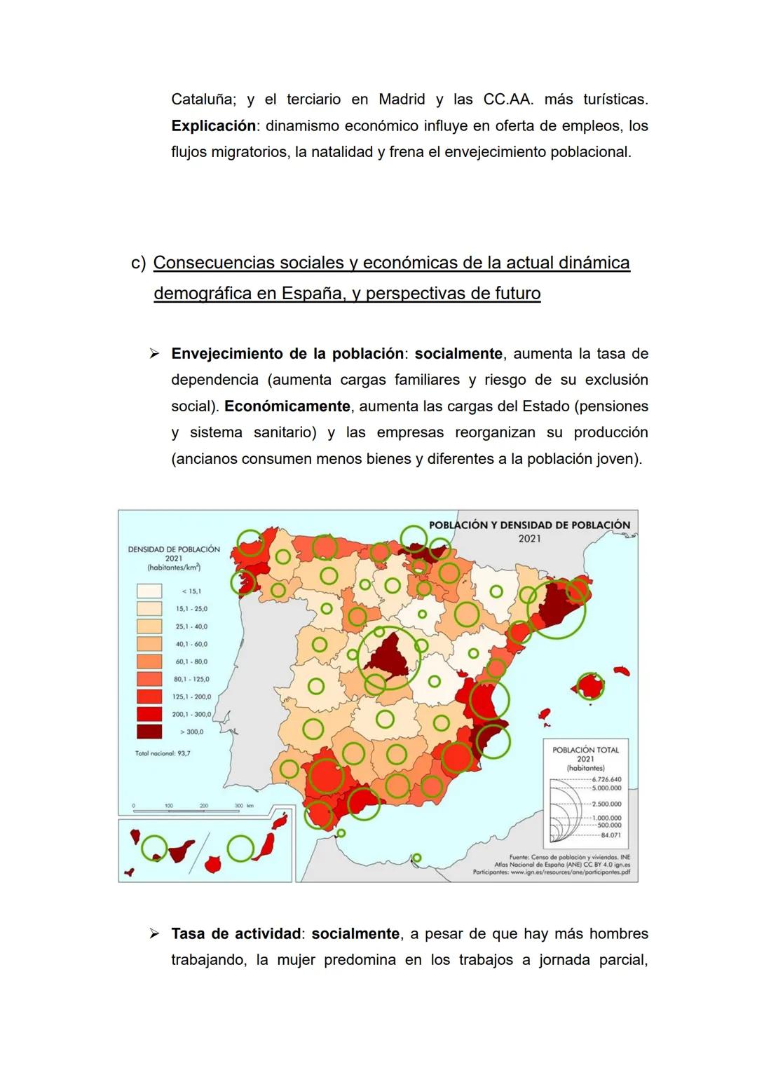 Tema 6- La población española
1) Temas (1, 2) y epígrafes (a, b, c) que nos pueden preguntar:
1) Población en España: los movimientos natura