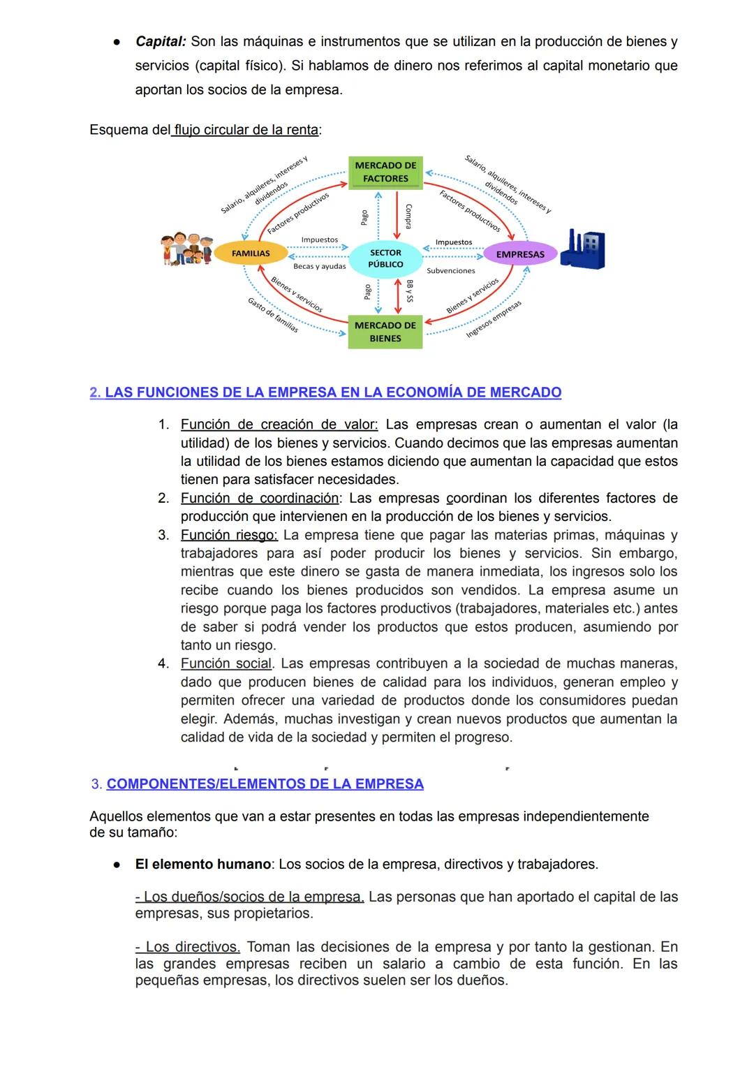 Tema 1: El papel de la empresa en la economía
1. ECONOMÍA Y EMPRESA
La economía es la ciencia social que administra los recursos escasos par
