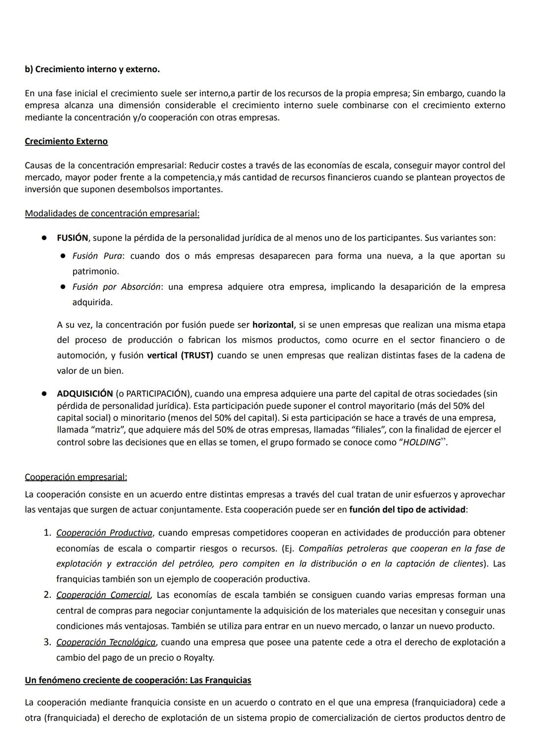Tema 3. Entorno, estrategia y desarrollo empresarial
1. Entorno general y específico.
Entorno general: Conjunto de factores y circunstancias