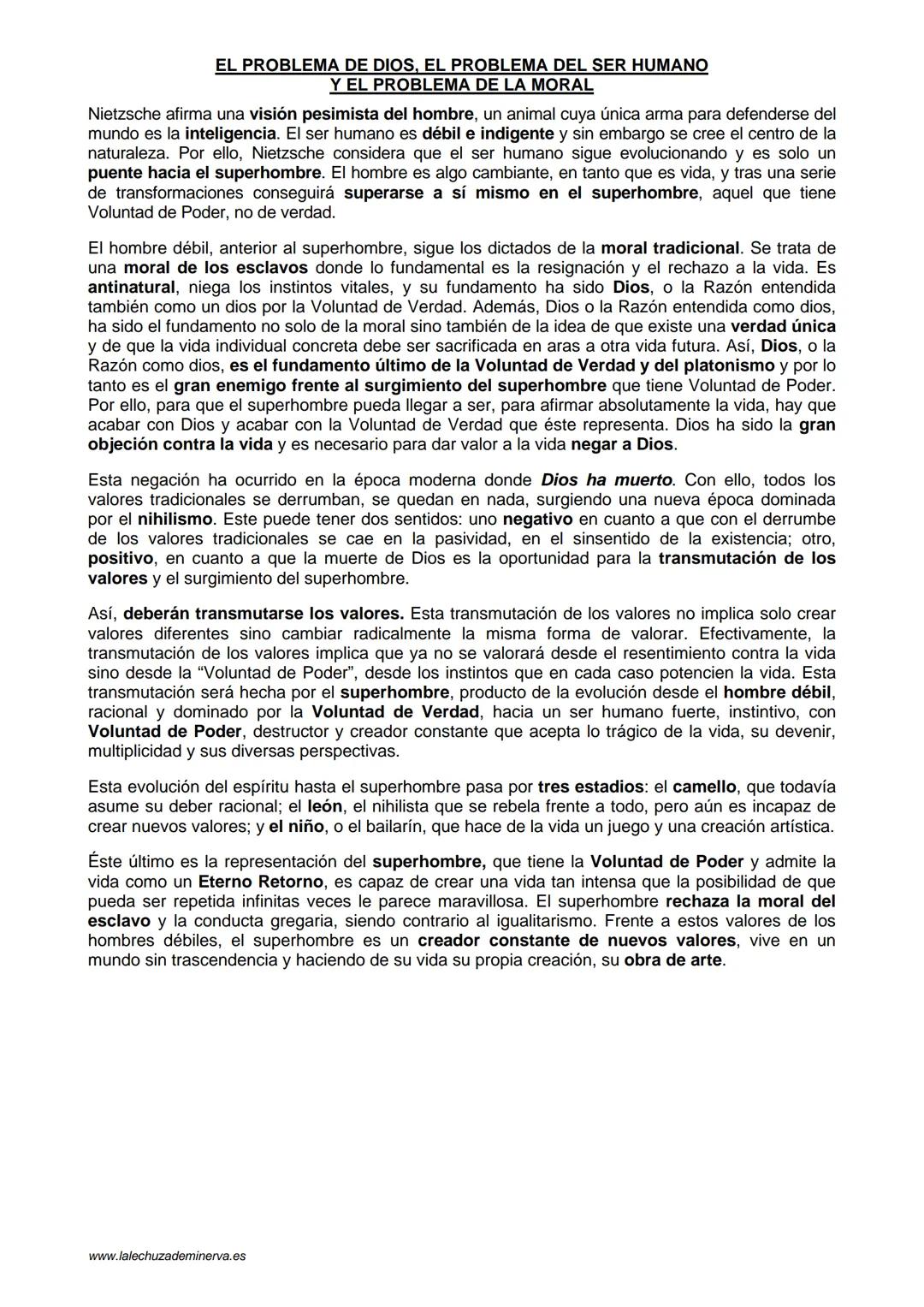 ## PENSAMIENTO DE NIETZSCHE
VIDA (1844-1900)
Nació en Alemania. Su padre era pastor protestante. Recibirá una sólida formación humanista c