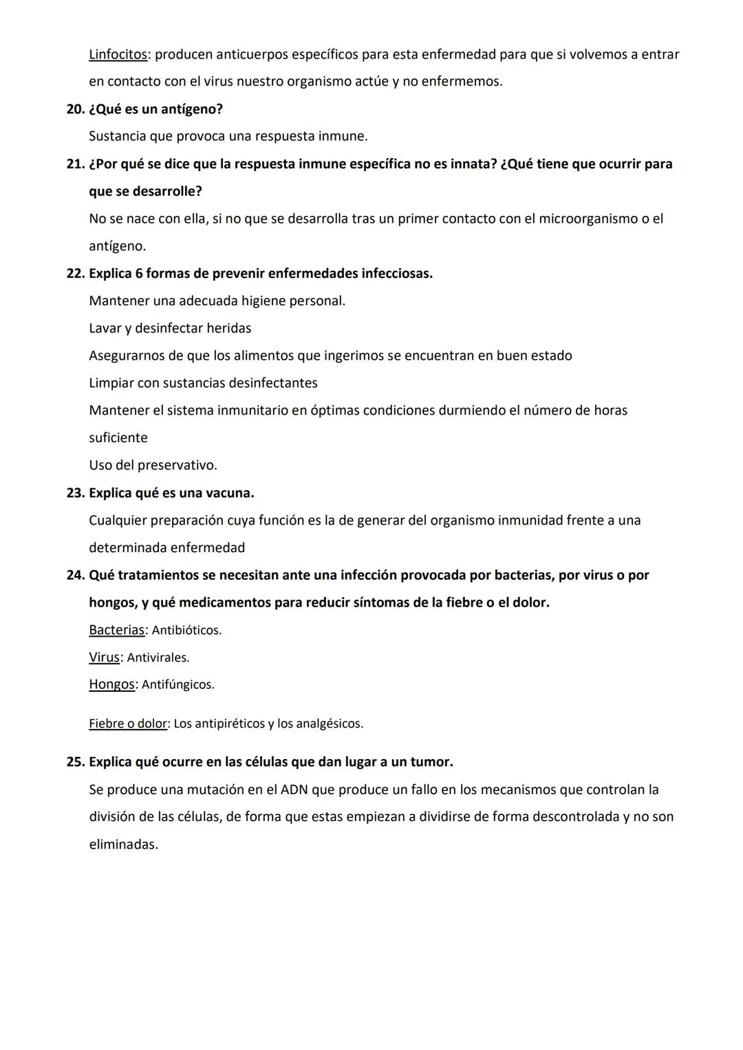 ACTIVIDADES TEMA 8: SALUD Y ENFERMEDAD
1. ¿Cuál es el concepto de "enfermedad" según la OMS?
un estado de completo bienestar físico, mental