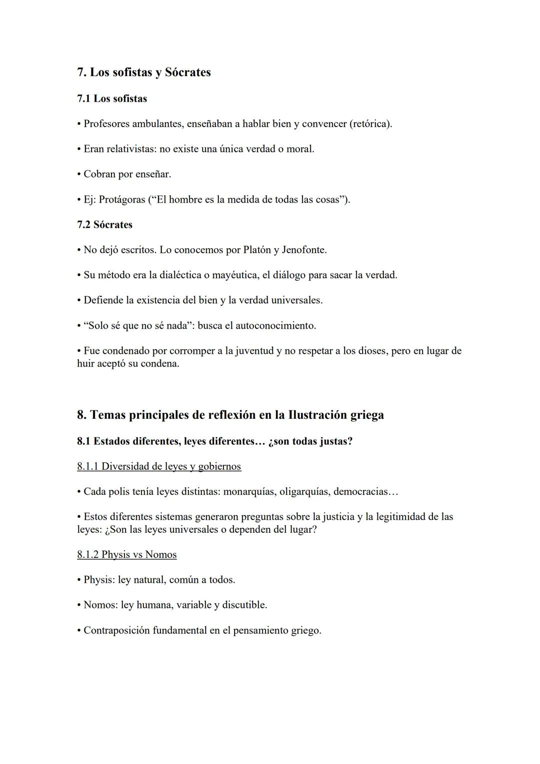 BLOQUE 1: FILOSOFÍA ANTIGUA
1. El paso del mito al logos
• En el mundo antiguo, la realidad se explicaba mediante mitos, narraciones fantást