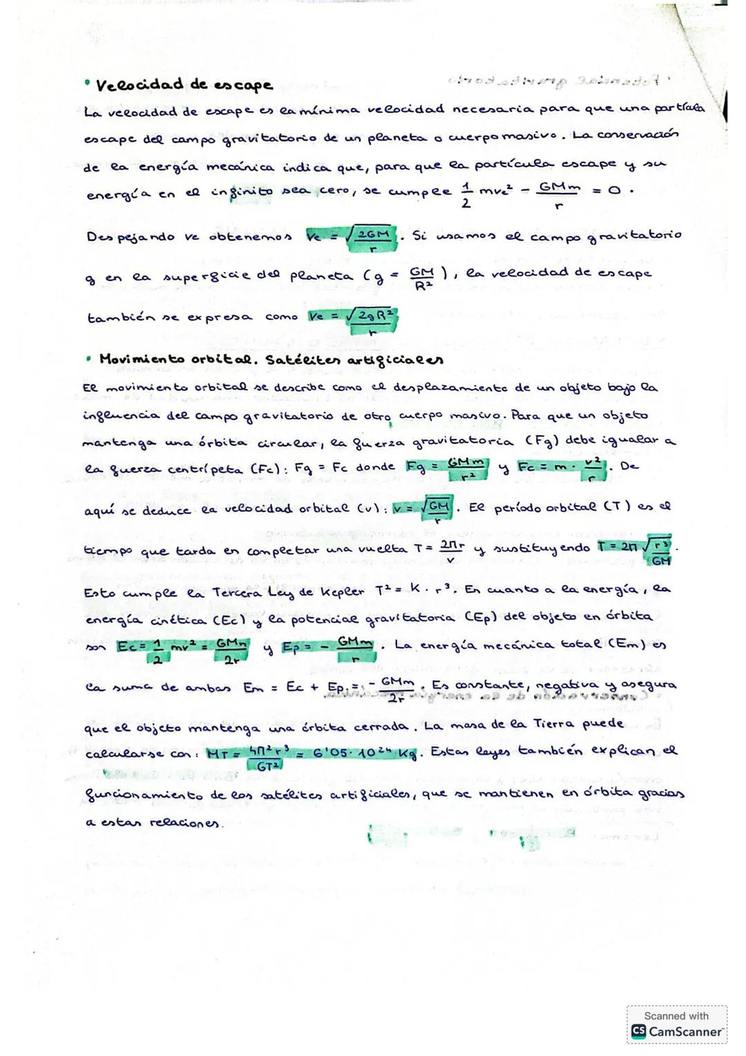 TEMA. CAMPO GRAVITATORIO
1. LEY DE GRAVITACIÓN UNIVERSAL
La Ley de Gravitación Universal de Neuton describe cómo dos masas en
el universo se