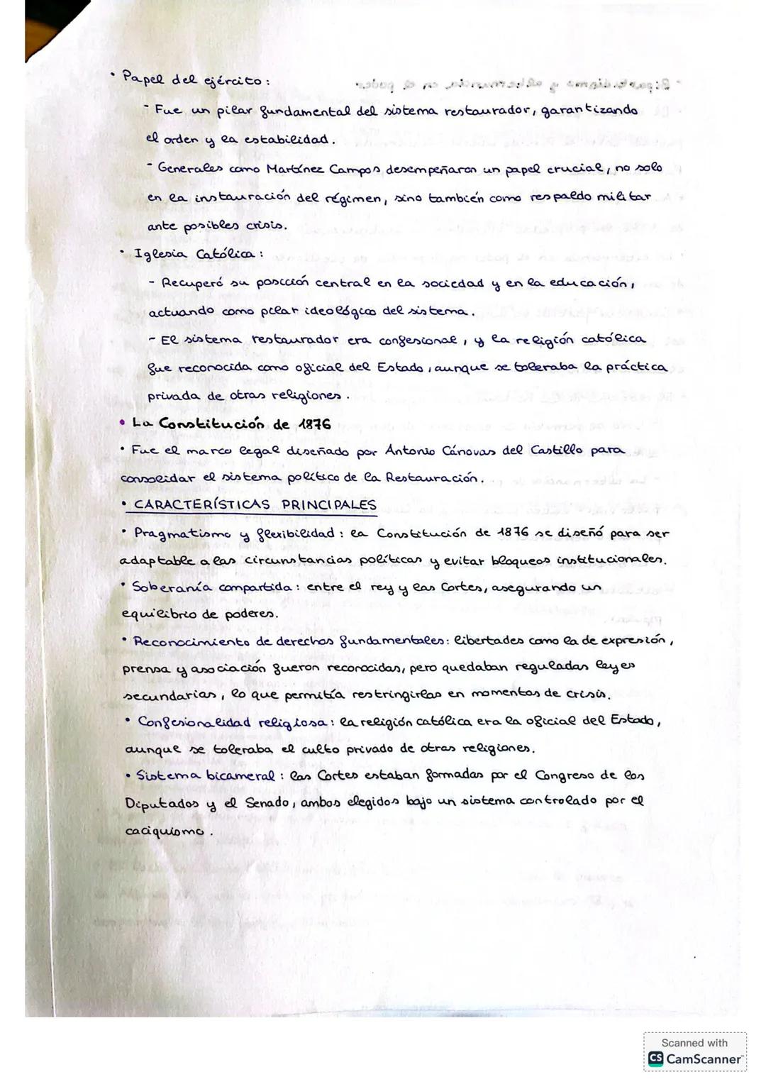 TEMA 7. LA DINASTIA RESTAURADA:
ALTERNANCIA Y CACIQUISMO (1815-1902)
1. EL RETORNO DE LA DINASTIA
La preparación de la Restauración Alfonsin
