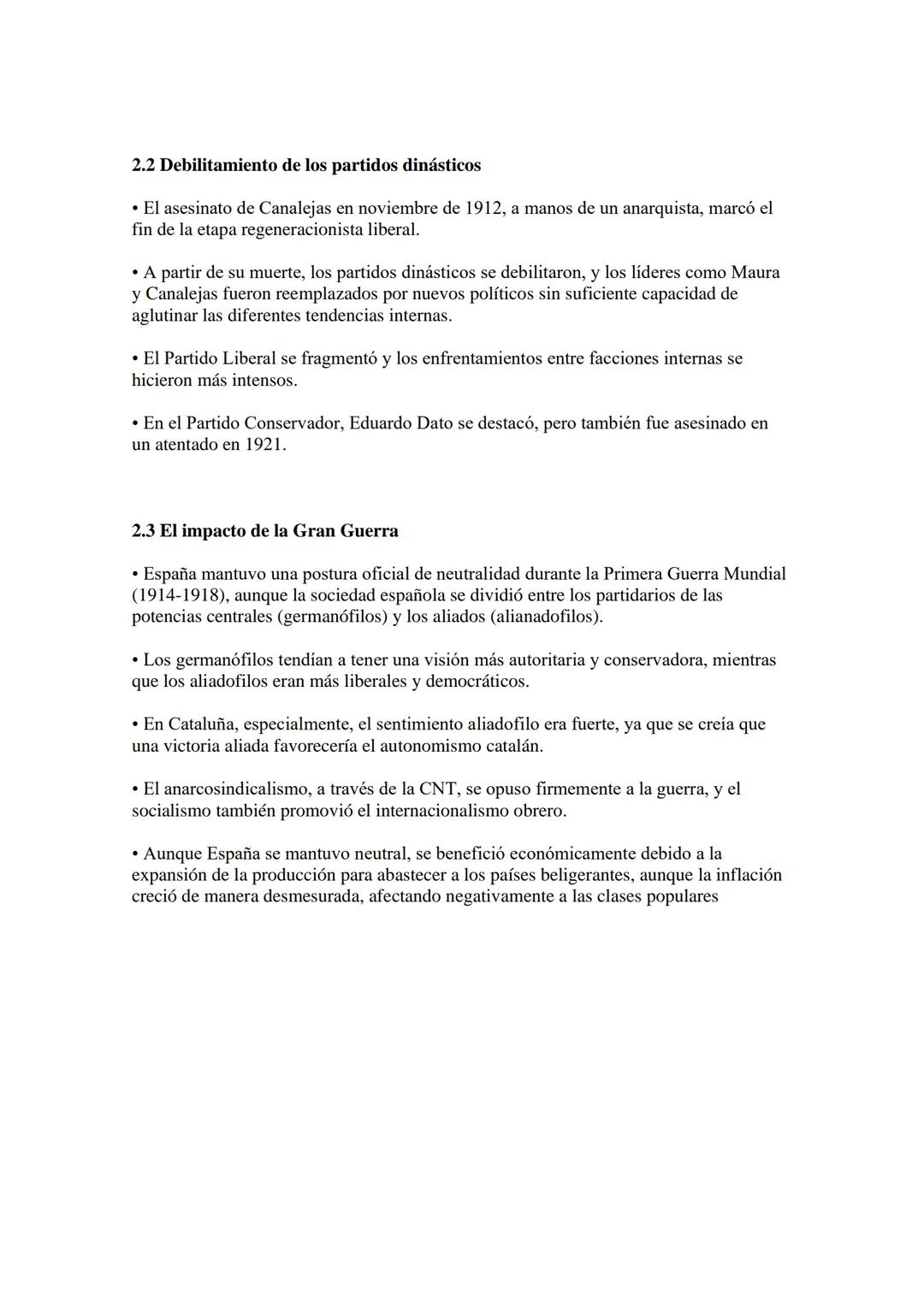 TEMA 8. LAS RESISTENCIAS A LA DEMOCRATIZACIÓN
POLÍTICA Y SOCIAL (1902-1931)
1. El reformismo conservador y la Semana Trágica
1.1 El relevo g