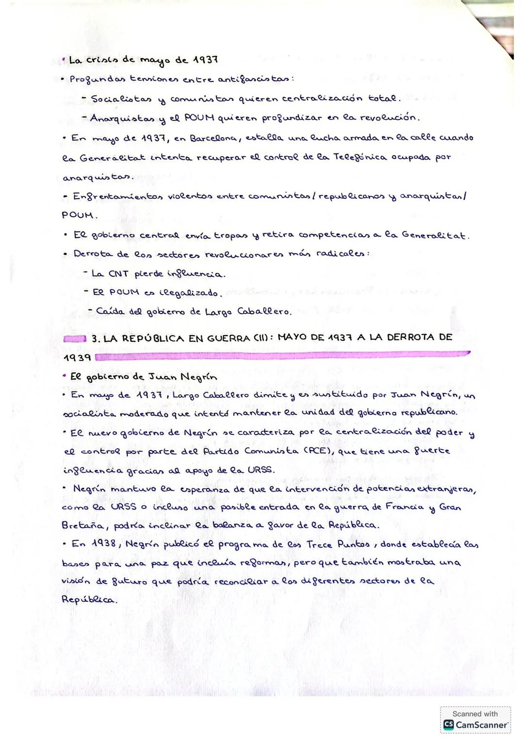 # TEMA 11. UN GOLPE A LA DEMOCRACIA:
LA GUERRA CIVIL (1936 - 1939)
## 1. LAS CAUSAS DE LA GUERRA
* Reacción conservadora y radicalización