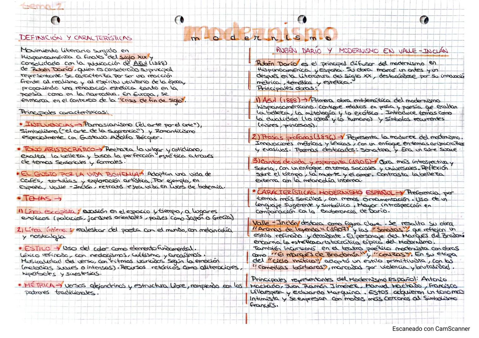 Gema 2
DEFINICIÓN Y CARACTERÍSTICAS
Movimiento literario surgido en
Hispanoamérica a finales del siglo XIX y
consolidado con la publicación