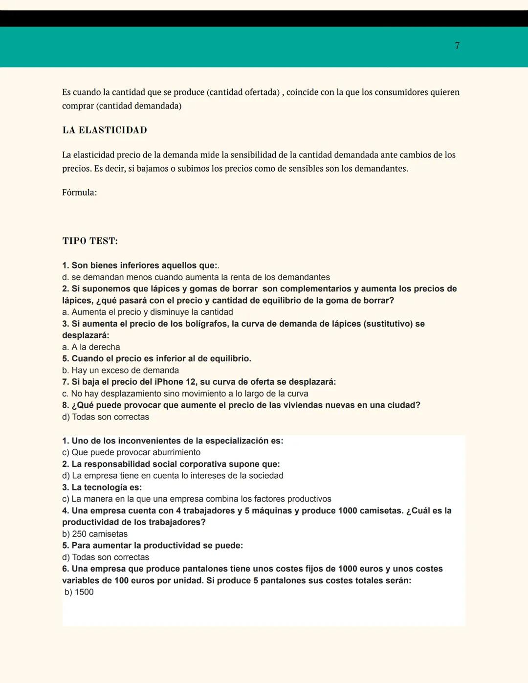 ECONOMÍA:
Tema 3 y 4
La empresa y sus funciones.
Tiene 4 funciones:
1.Función de valor: El valor del producto es superior a los factores uti