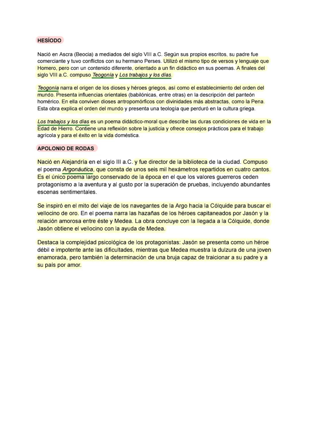 ## LA ÉPICA GRIEGA
La literatura épica narra las hazañas de héroes, dioses, gigantes y personajes tradicionales. Su
esplendor en la tradici