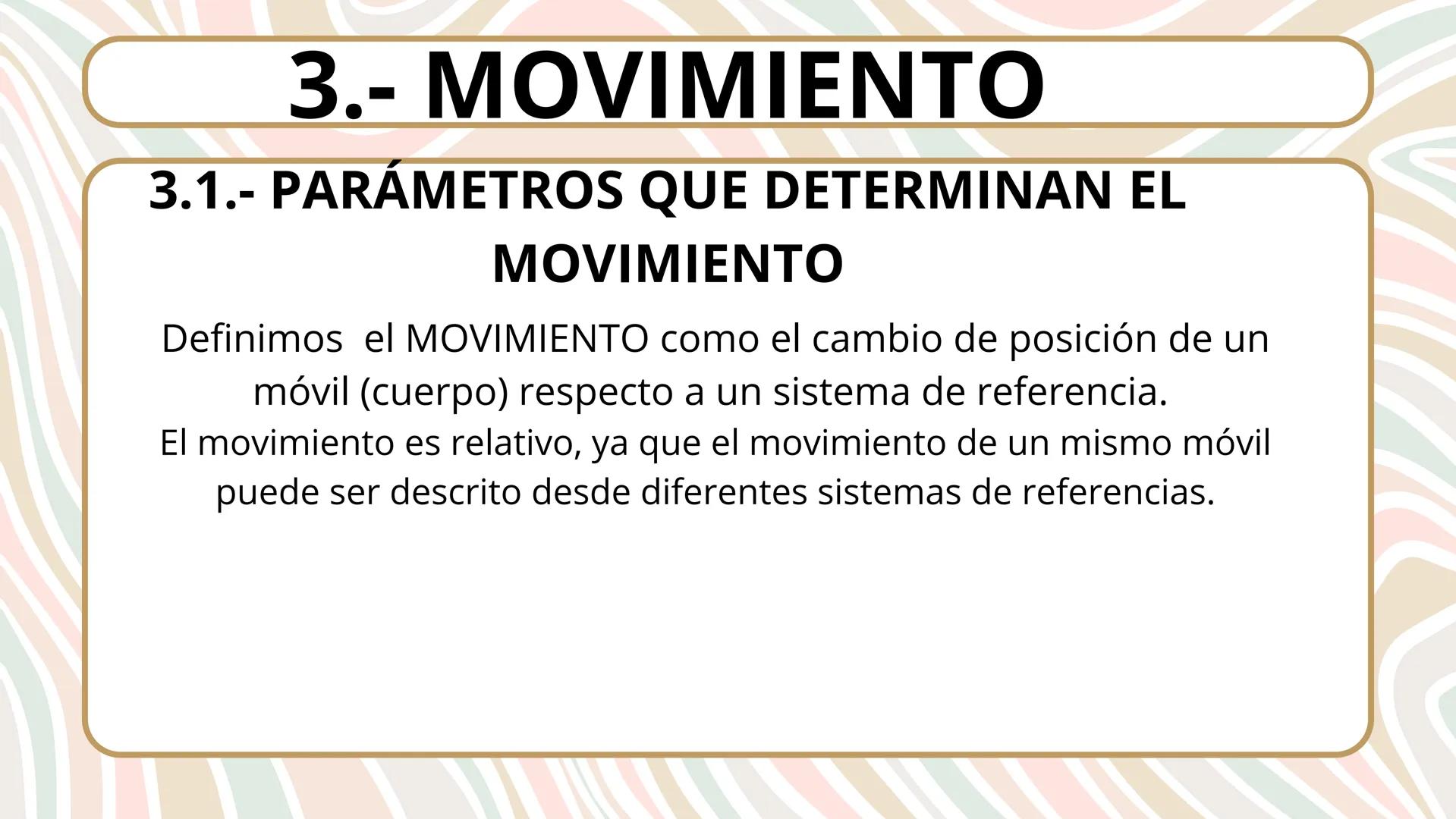# UNIDAD DIDÁCTICA 5:
# LAS FUERZAS Y
# SUS EFECTOS ÍNDICE:
1.- Fuerzas
2.- Fuerzas cotidianas
3.- Movimiento
3.1.-Parametros que determin