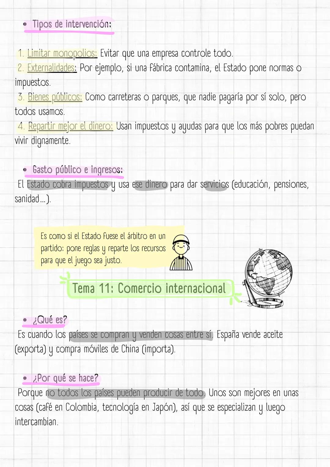 ECONOMÍA
TEMA 1: ¿Qué es la economía?
• Economía = elegir bien porque el dinero y el tiempo son limitados.
• Necesidades = infinitas, pero l