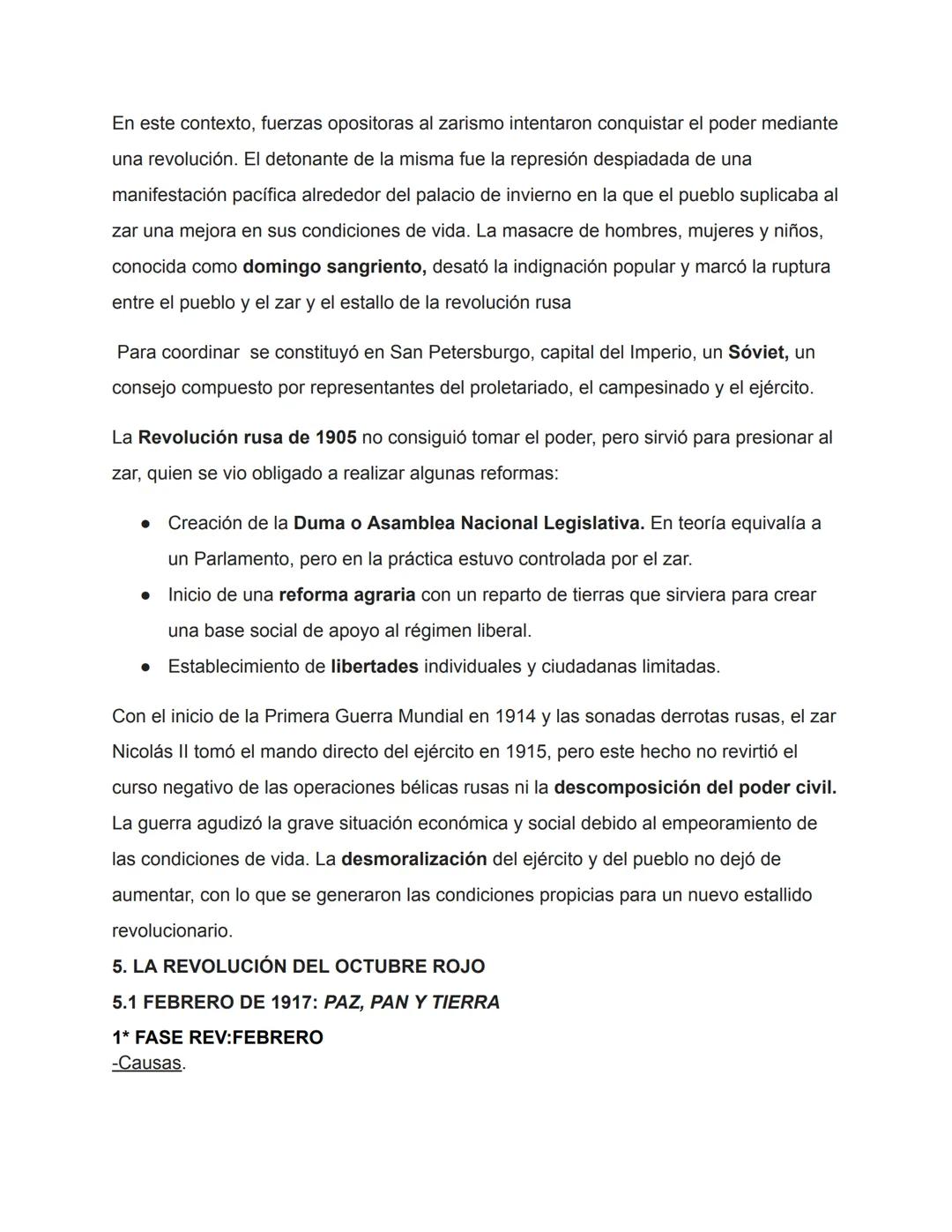 1. LA GRAN GUERRA: CAUSAS Y CONTENDIENTES
1. LA GRAN GUERRA: CAUSAS Y CONTENDIENTES
1.1 CAUSAS DEL CONFLICTO
En 1914, tras un período de cre