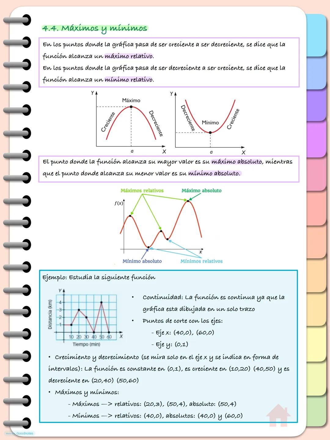 Tema 8. Funciones
1. CONCEPTO DE FUNCIÓN
una función es una relación que asocia a cada valor de una magnitud x, un único
valor de otra magni