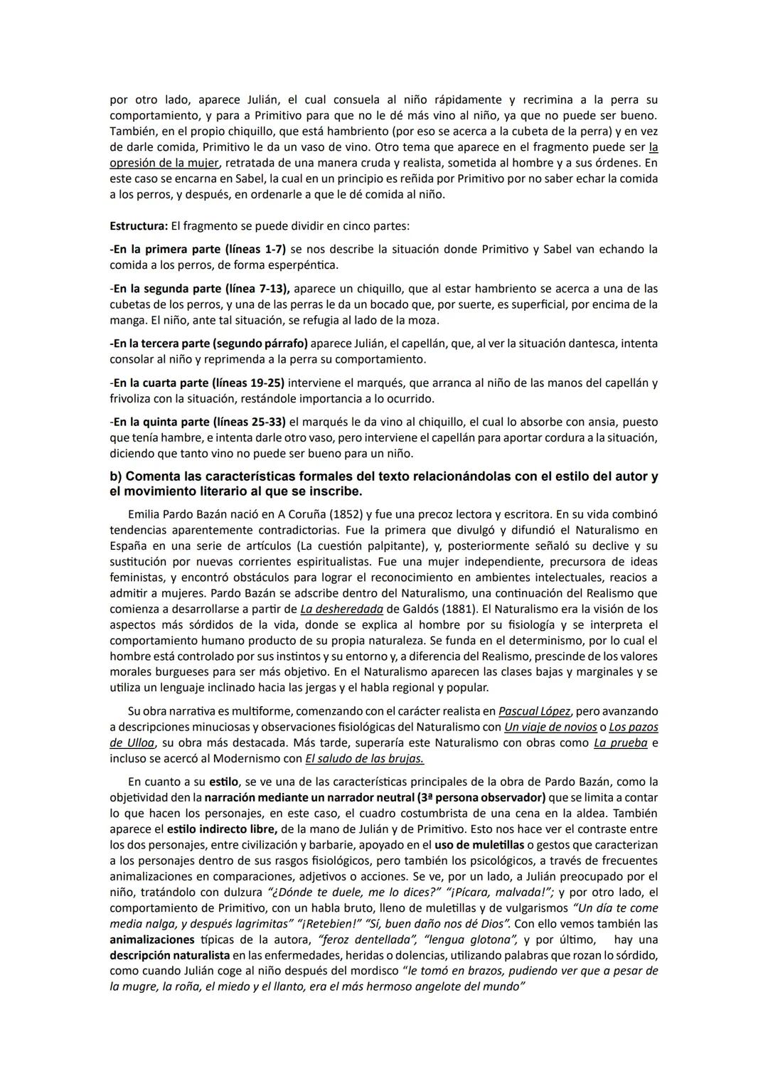 TEMA 2: EMILIA PARDO BAZÁN Y LOS PAZOS DE ULLOA
1. Introducción
Emilia Pardo Bazán nació en A Coruña (1852) y fue una precoz lectora y escri