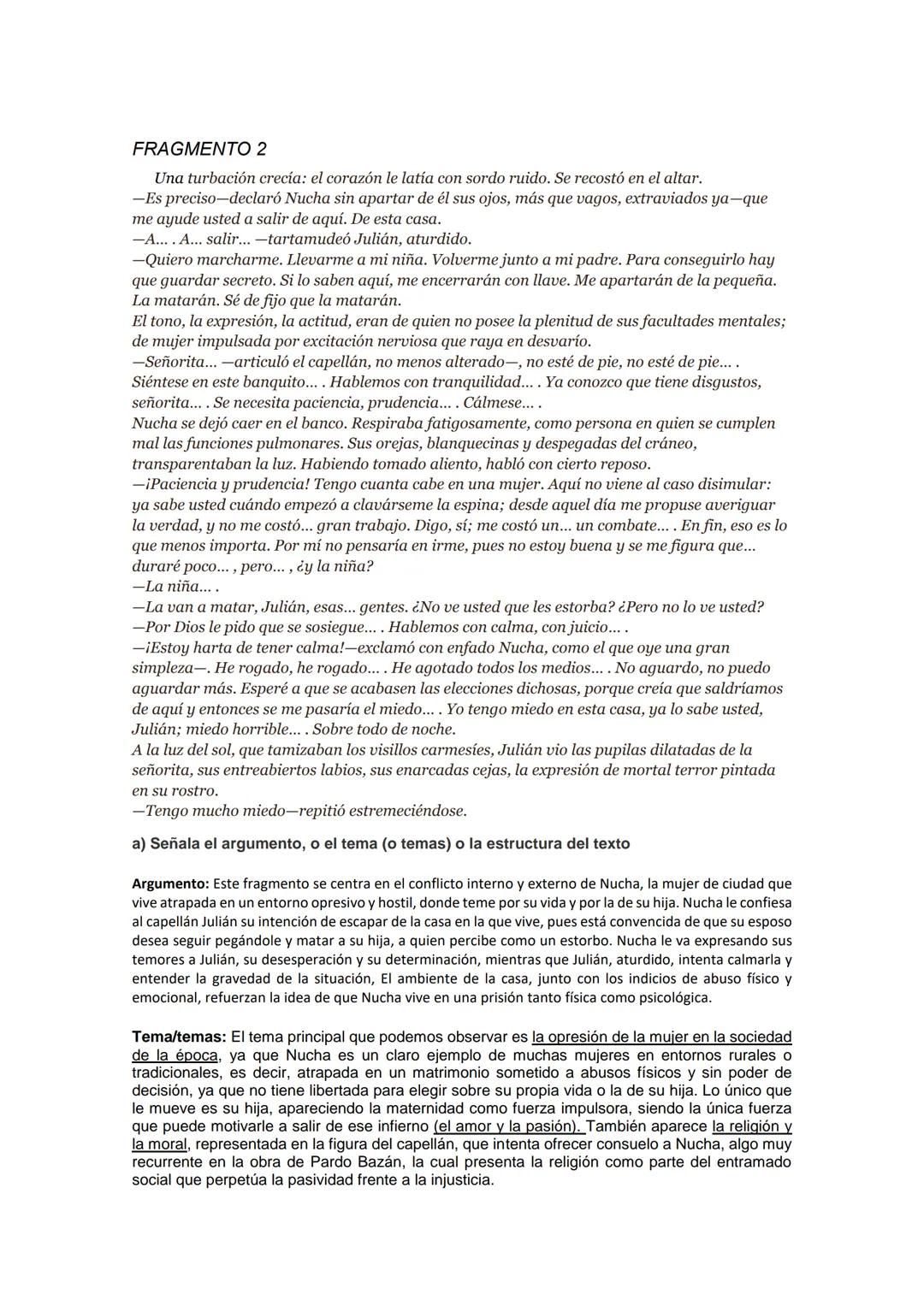 TEMA 2: EMILIA PARDO BAZÁN Y LOS PAZOS DE ULLOA
1. Introducción
Emilia Pardo Bazán nació en A Coruña (1852) y fue una precoz lectora y escri