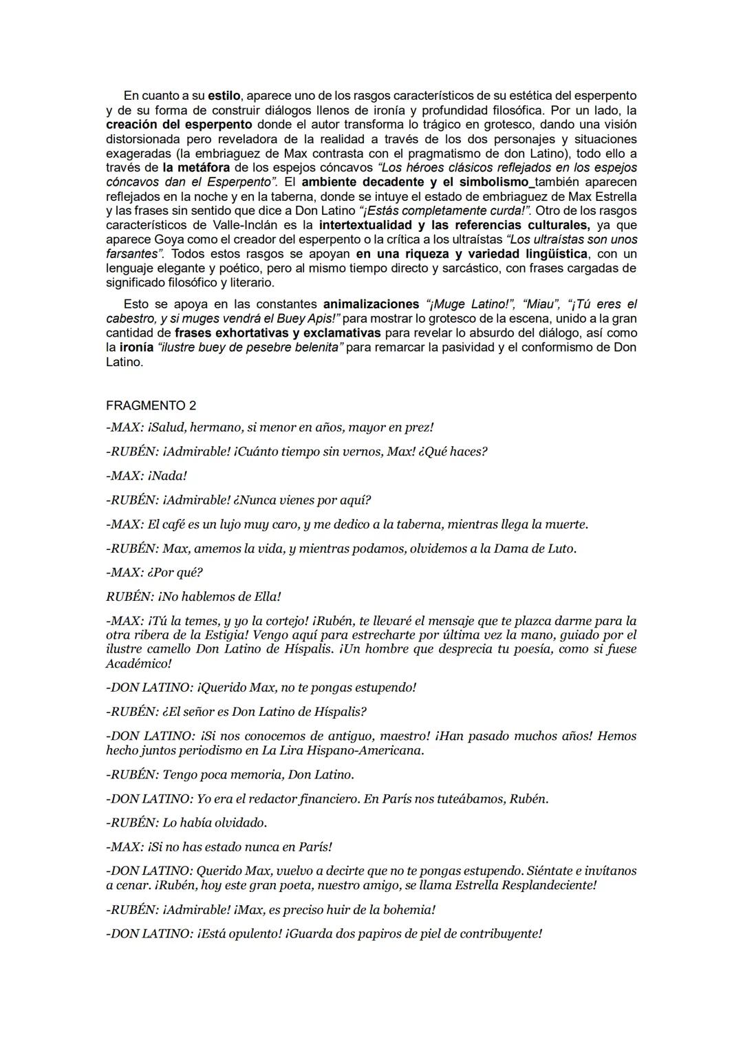 TEMA 7. RAMÓN MARÍA DE VALLE-INCLÁN Y LUCES DE
BOHEMIA
1. Introducción
Nació en Villanueva de Arousa (1866) y tuvo un carácter mordaz, excén