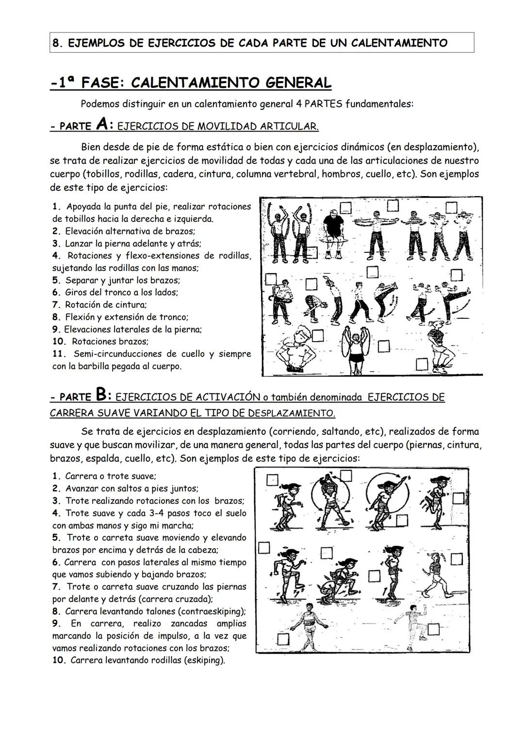 Departamento de Educación Física
TEMA
EL
CALENTAMIENTO
1º E.S.O.
1. INTRODUCCIÓN
Siempre que practicamos cualquier deporte o actividad físic