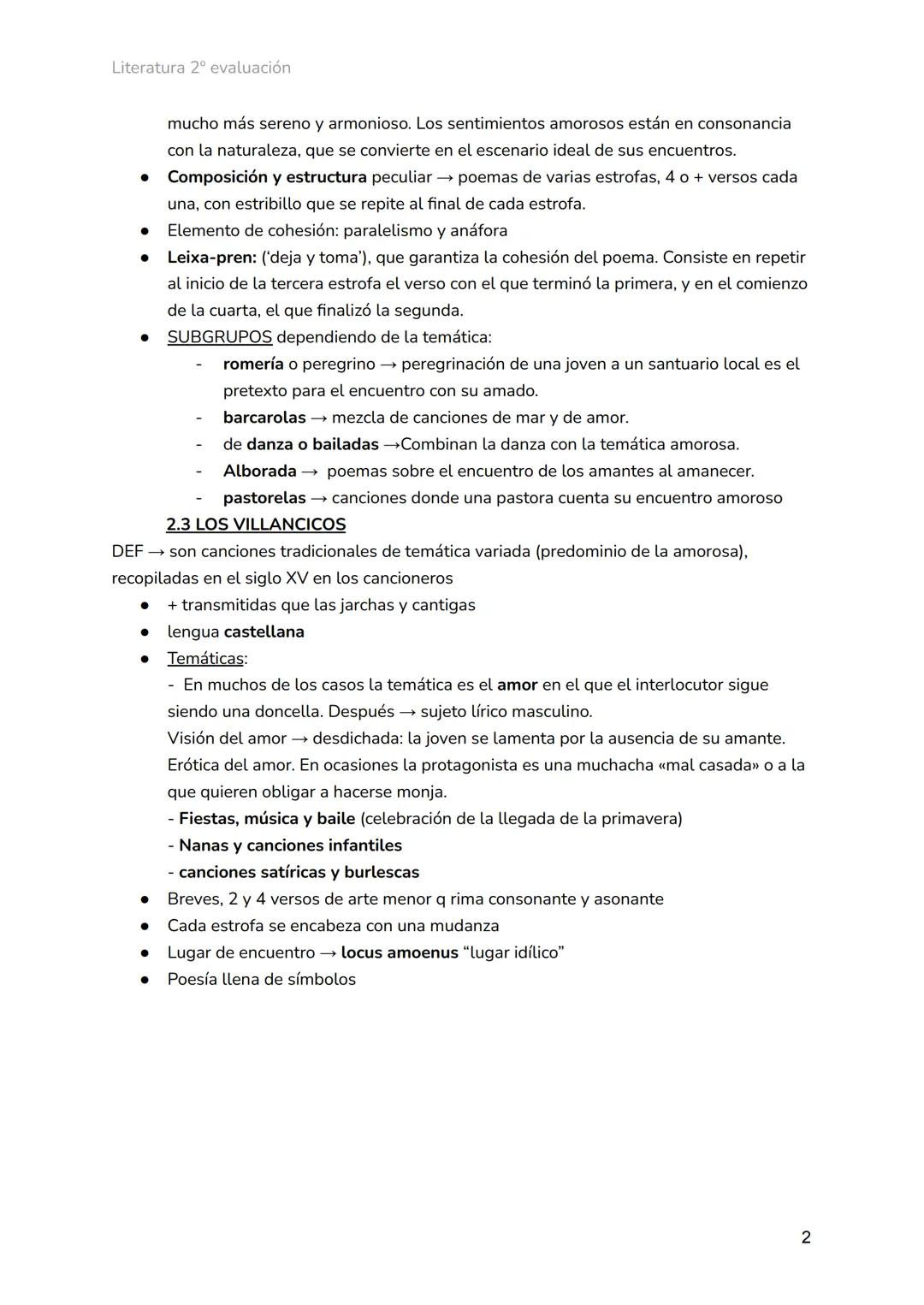 --- OCR Start ---
Literatura 2º evaluación
TEMA 10
1. La literatura medieval
Una pequeña parte de la literatura medieval se produjo porque e