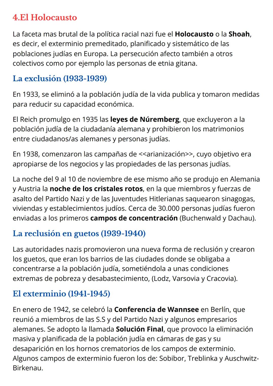 Tema 7: La Segunda Guerra Mundial
1. Las Causas y el detonante de la guerra
Los orígenes de la guerra
El estallido de la Segunda Guerra Mund