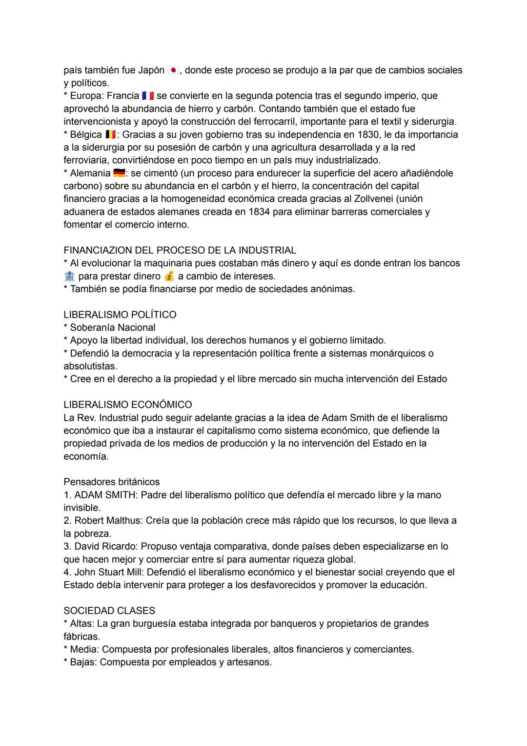 1 REVOLUCIÓN INDUSTRIAL
Se desarrolla en Gran Bretaña entre 1750 y 1850. Fue un resultado de un conjunto de
cambios tecnológicos y económico