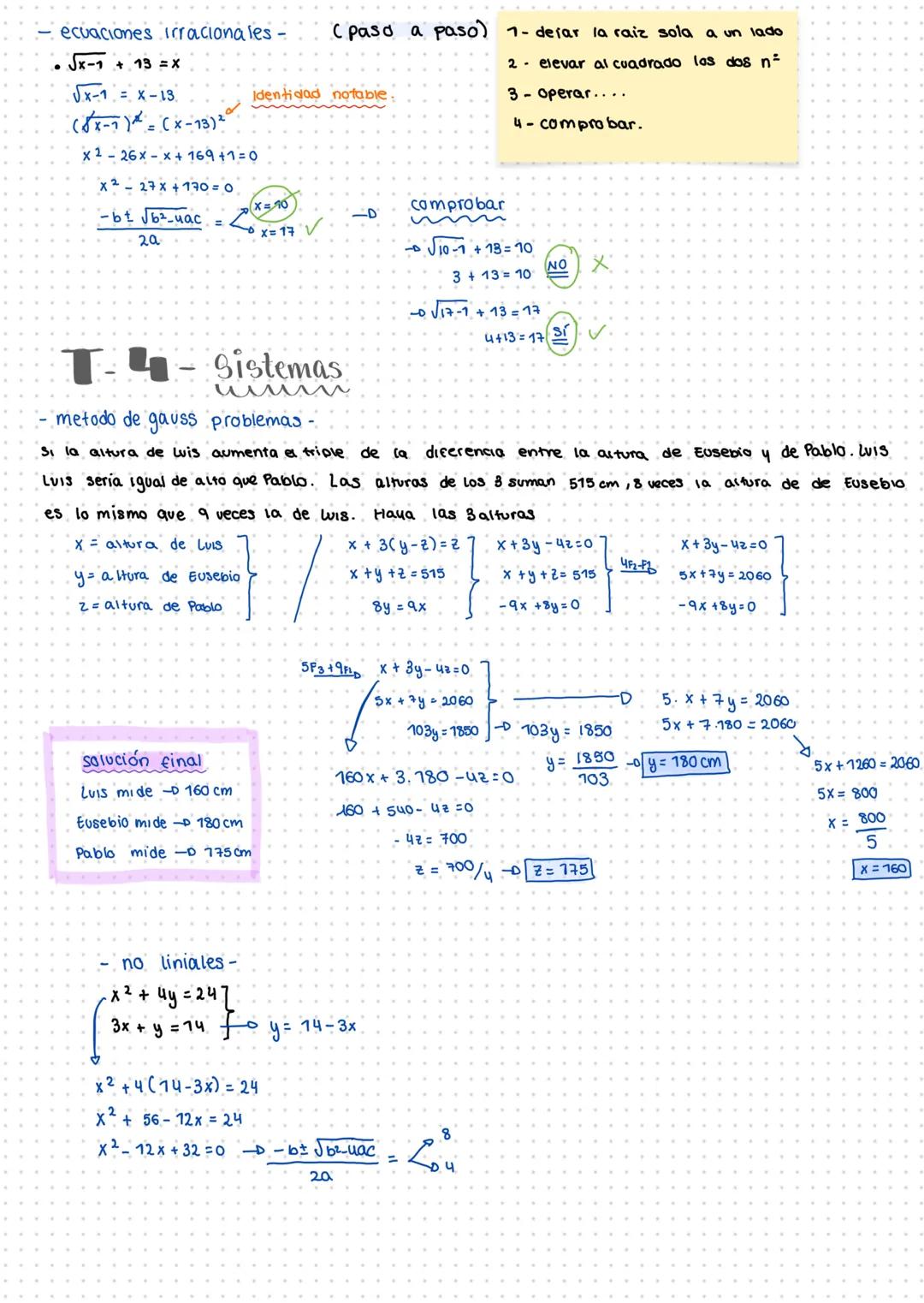 # Matemáticas
$E=mc^2$
$\sqrt{x+y^2}$
$\sqrt{x+y^2}$ Tema 3
- Inecuaciones -
a) 1er grado con una incógnita
b) 2ndo grado con 1 incógnit