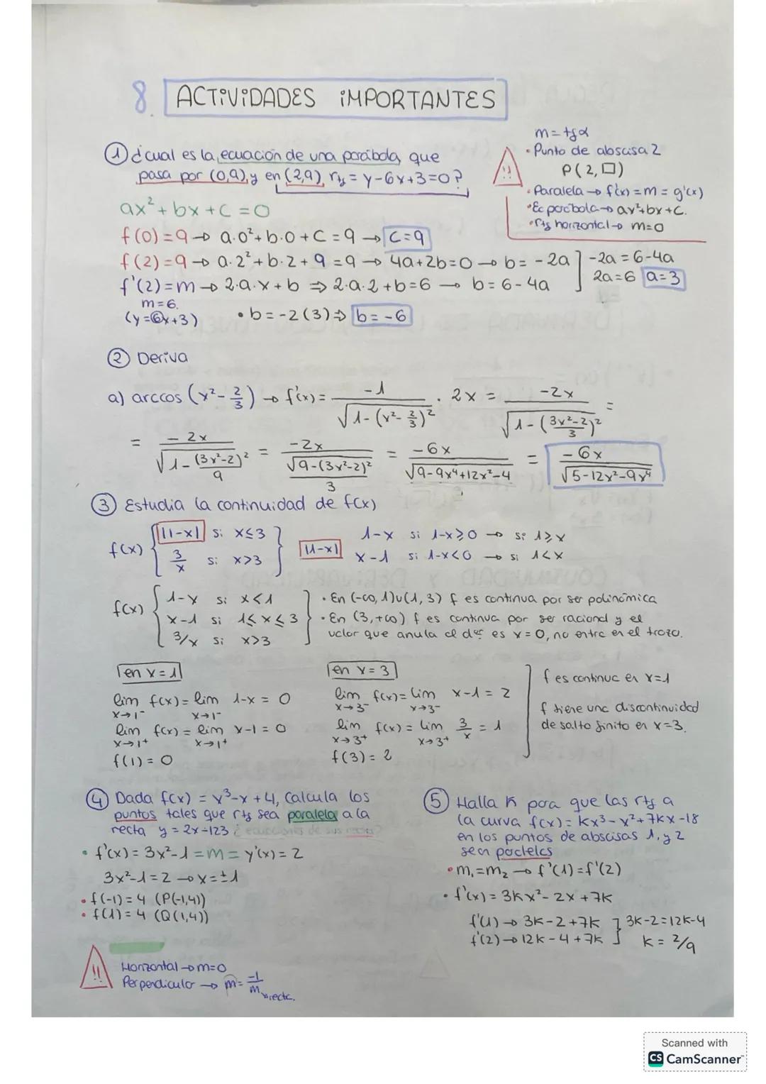 matematicas
2 Bach
rema 1 LIMITES Y CONTINUIDAD
A. LIMITES DE UNA FUNCIÓN EN UN PUNTO
•lim f(x) = L }
XC
} los valores de x próximos a c va