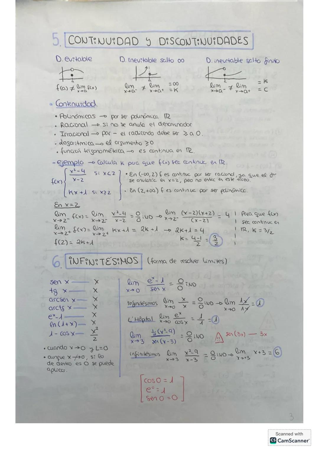 matematicas
2 Bach
rema 1 LIMITES Y CONTINUIDAD
A. LIMITES DE UNA FUNCIÓN EN UN PUNTO
•lim f(x) = L }
XC
} los valores de x próximos a c va