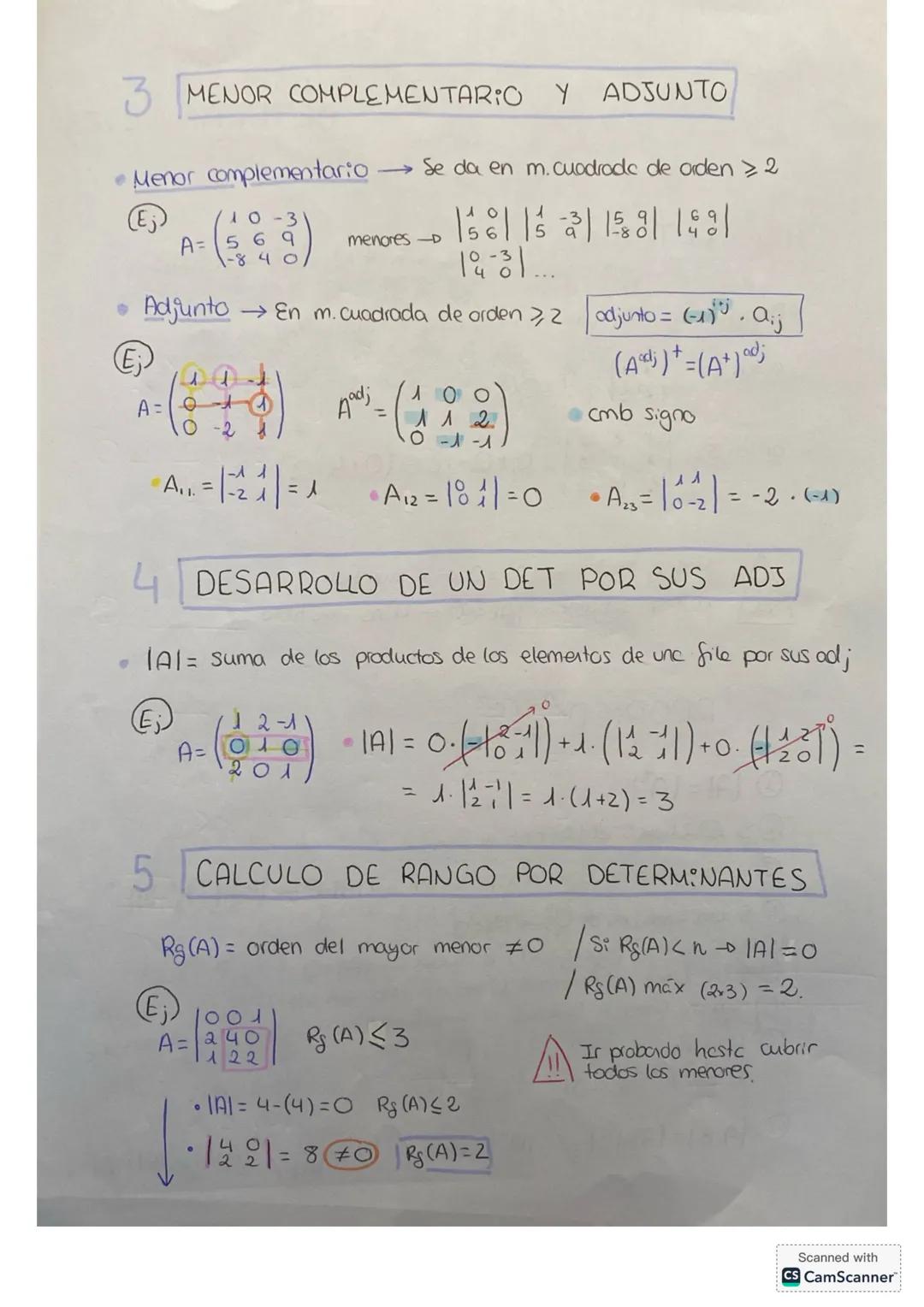 Tema 6: MATRICES
1 DEFINICIÓN; TIPOS; OPERACIONES
• Definición Es una tabla de m*n elementos,
ordenedas en m filas y n columnas
• Tipos
① M