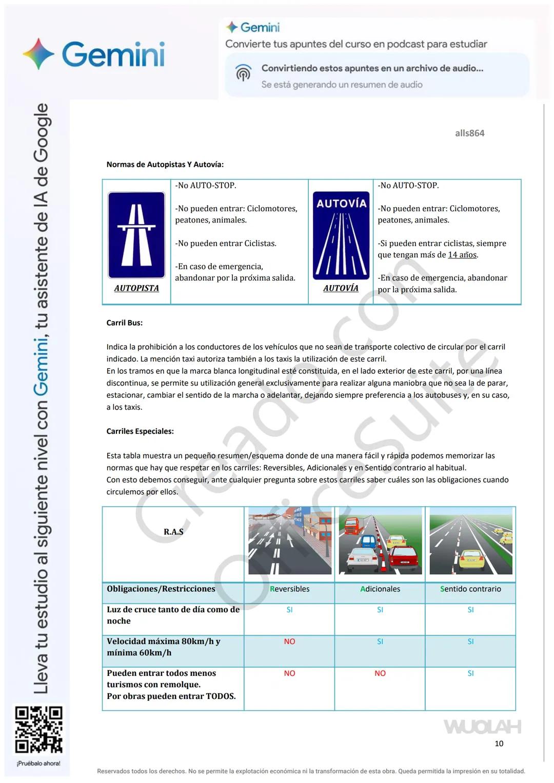 Índice
Definiciones - Tipos de Vehículos.....
alls864
Tema 1 - Uso de las vías Públicas...
Tema 2 - Velocidad...
Tema 3 - Maniobras (1)...
1