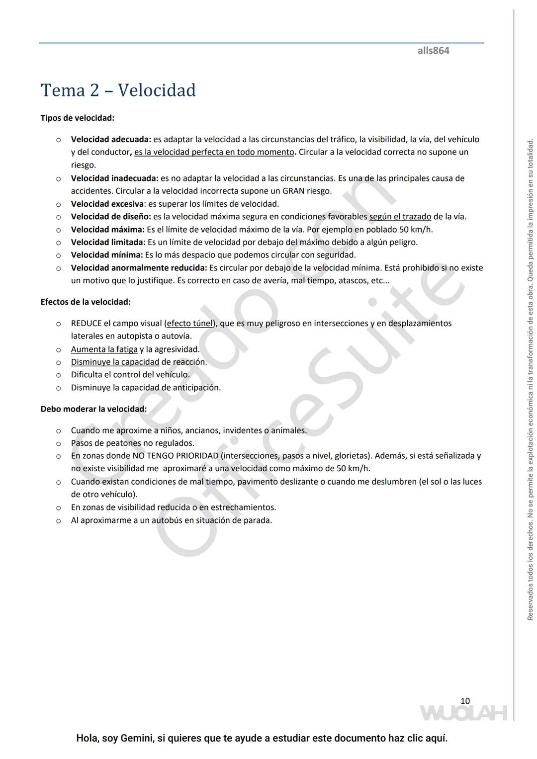 Índice
Definiciones - Tipos de Vehículos.....
alls864
Tema 1 - Uso de las vías Públicas...
Tema 2 - Velocidad...
Tema 3 - Maniobras (1)...
1
