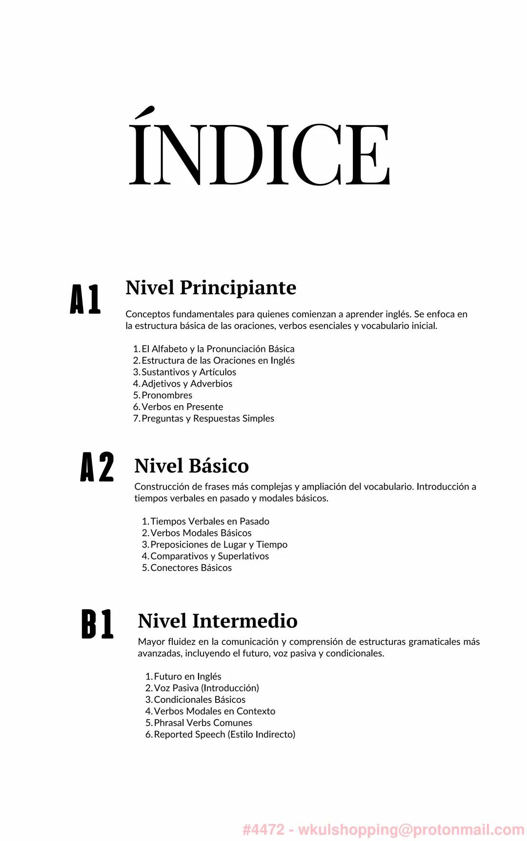 DOMINA LA
GRAMÁTICA
INGLESA
De Principiante a
Experto (A1 a C1)
LA GUÍA COMPLETA CON EXPLICACIONES CLARAS,
EJERCICIOS PRÁCTICOS Y CONSEJOS P