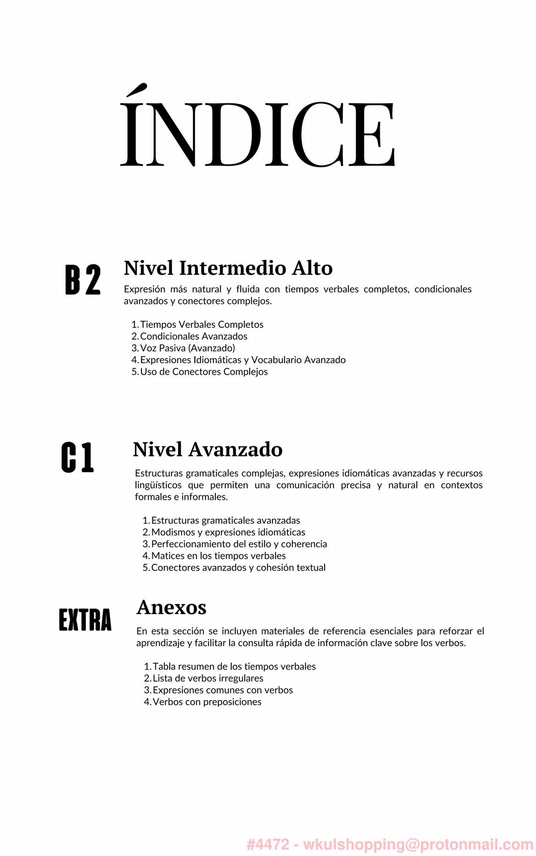 DOMINA LA
GRAMÁTICA
INGLESA
De Principiante a
Experto (A1 a C1)
LA GUÍA COMPLETA CON EXPLICACIONES CLARAS,
EJERCICIOS PRÁCTICOS Y CONSEJOS P